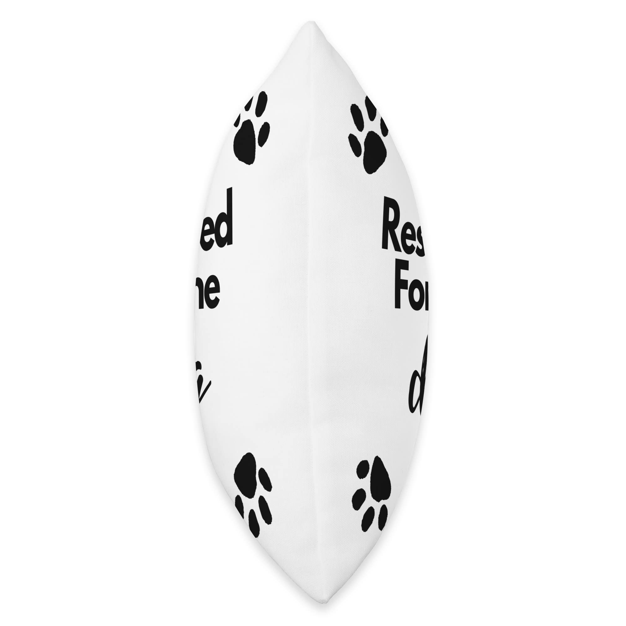 Reserved For The Dog Lover Throw Pillow