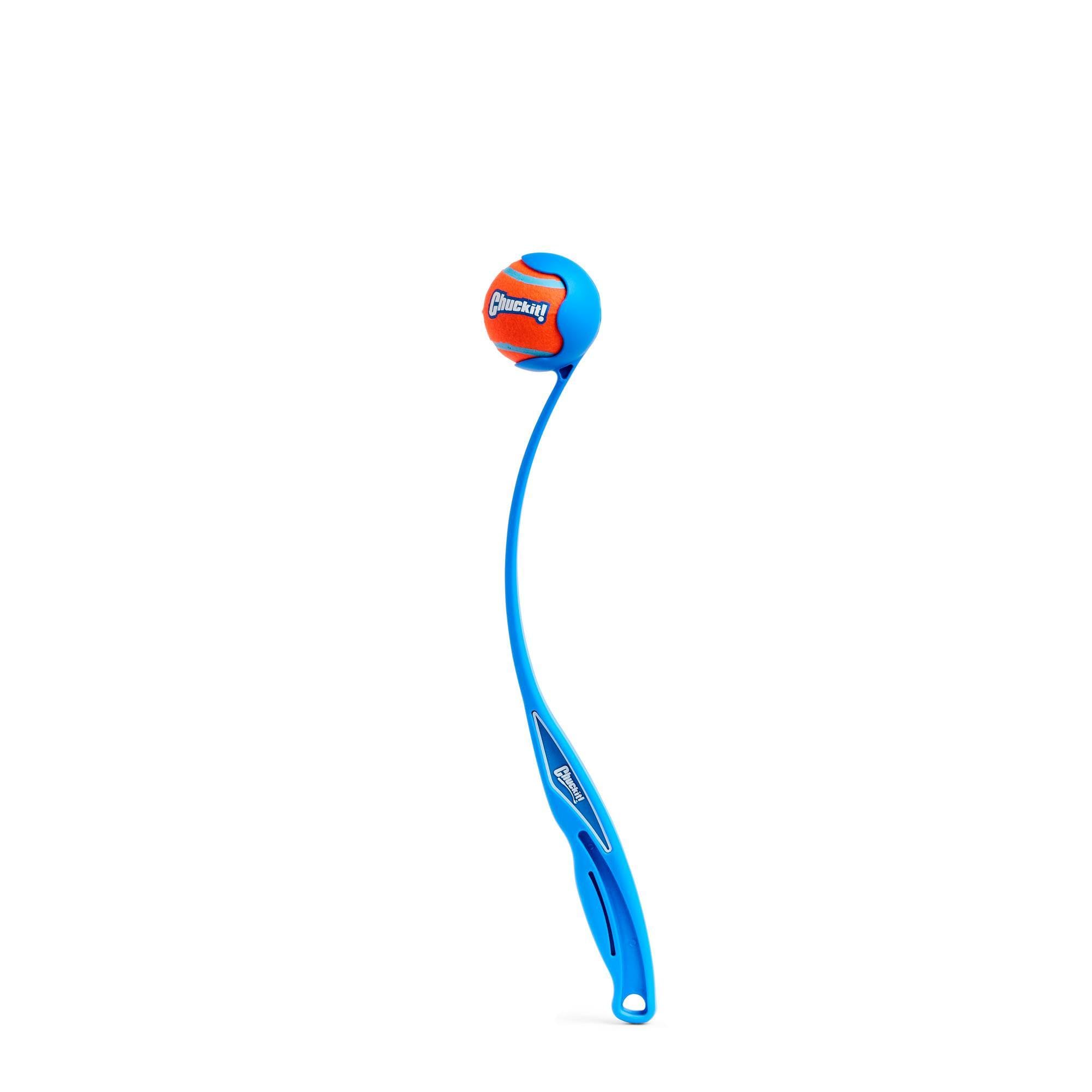 Chuckit! Classic 26M Dog Ball Launcher, 26" Long Handle Compatible with Medium (2.5") Balls, Pet Fetch Thrower Toys, For Dogs 20-60 Pounds, Made in USA, Comes with 1 Medium Ultra DogBall