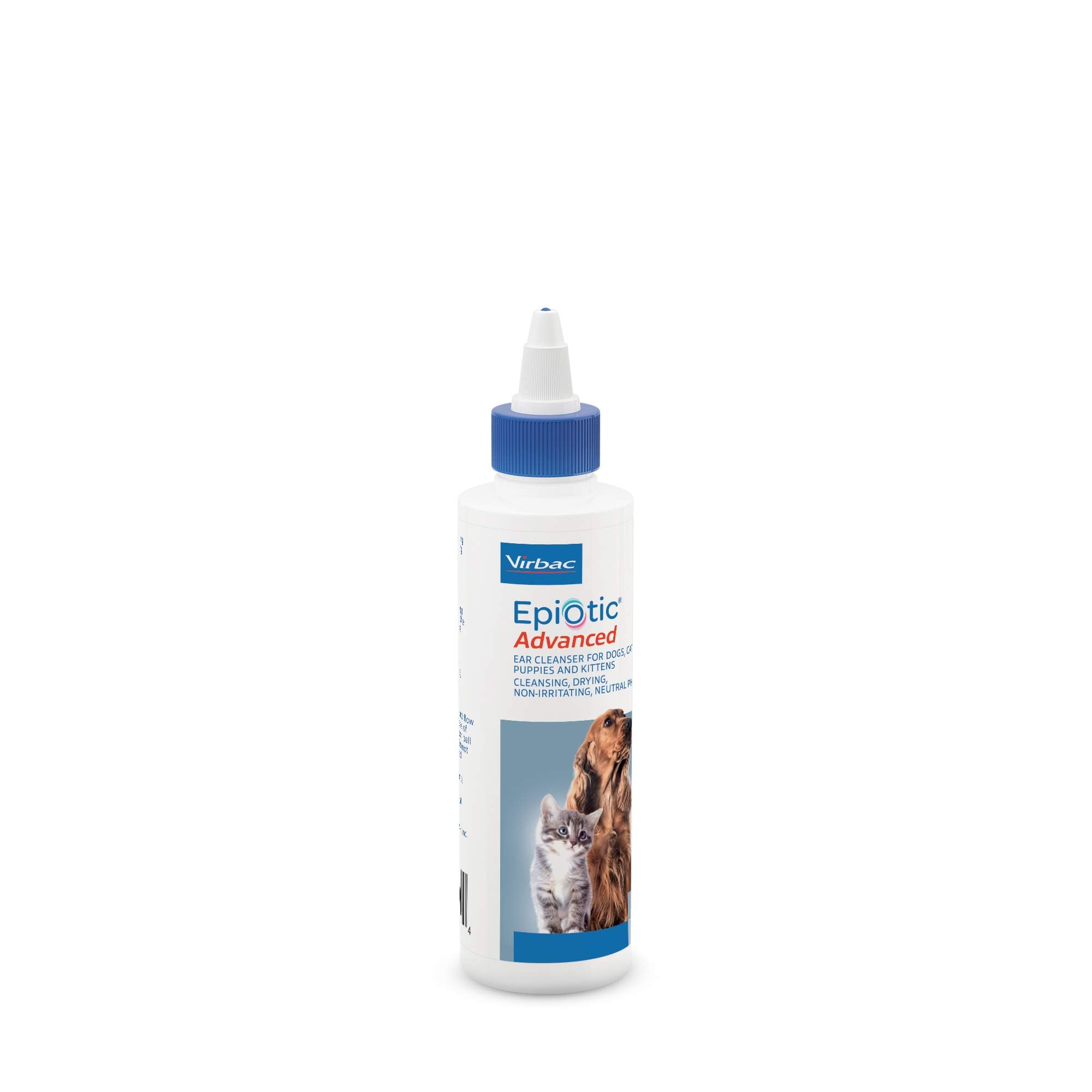 Virbac EPIOTIC® Advanced Ear Cleanser | Powerful and Gentle Cleanser For Dogs and Cats of all ages, 4 oz