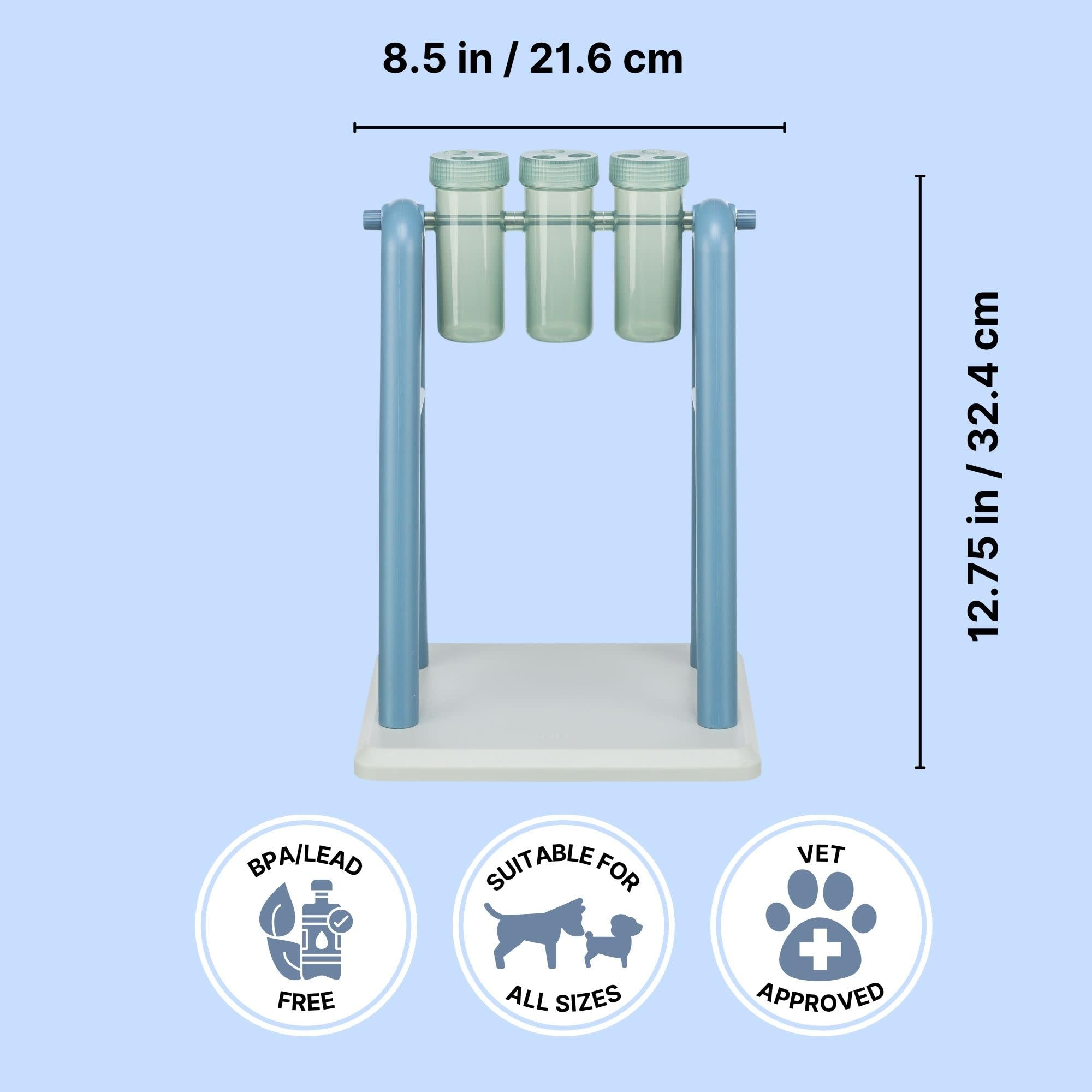 TRIXIE Turn Around - Mad Scientist Dog Activity Interactive Toy, Level 2 Food Puzzle Game, Brain Teasing Treat Dispenser, IQ and Mental Development Toy for Smart Dogs, Enrichment Toy for Boredom Busting