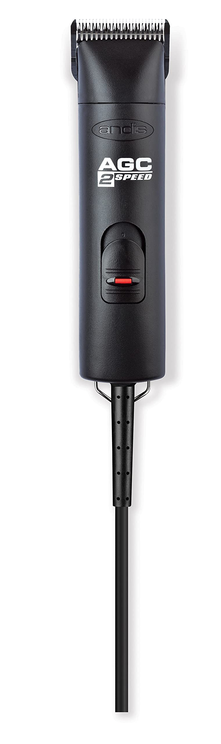 Andis 22340 ProClip 2-Speed Detachable Clipper Blade – Runs in Cool & Quiet Manner, Design with Two-Speed Rotary Motor & Shatter-Proof Housing - Perfect for All Coats & Breeds - 120 Volts, Black