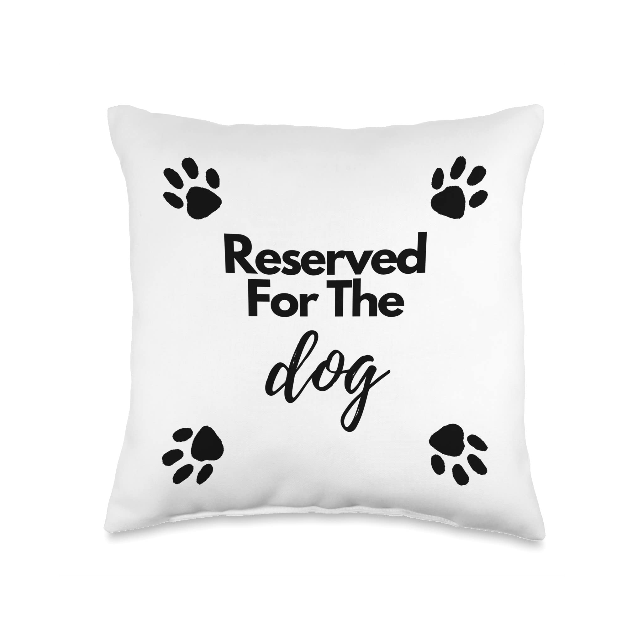 Reserved For The Dog Lover Throw Pillow