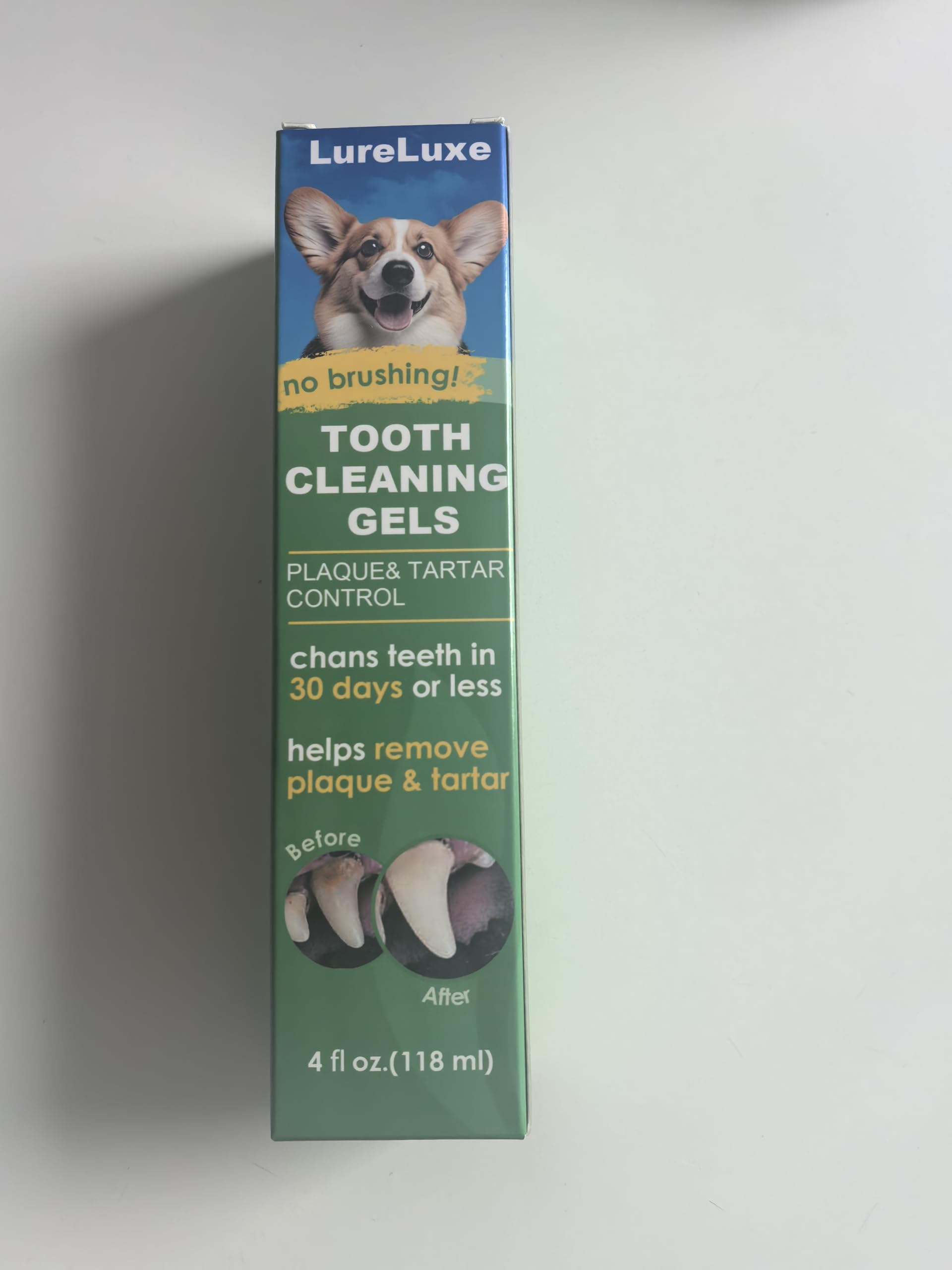 Tooth Cleaning gels,Breath Gel for Dogs, No More Dog Toothpaste and Toothbrush,Dental Ge,Plaque Remover,Complete Canine Oral Care for Fresh Breath & Dental Wellness,4 fl oz