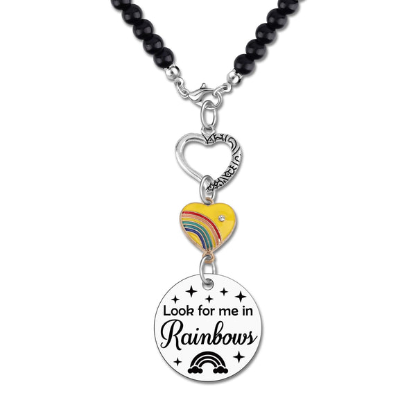 Memorial Gifts for Loss of Dog Mother Father Memorial Car Hanging Ornament Sympathy Gift for Loss of Husband Wife Car Mirror Hanging Accessory Bereavement Gift for Loss of Mom Dad Dog Sympathy Gifts