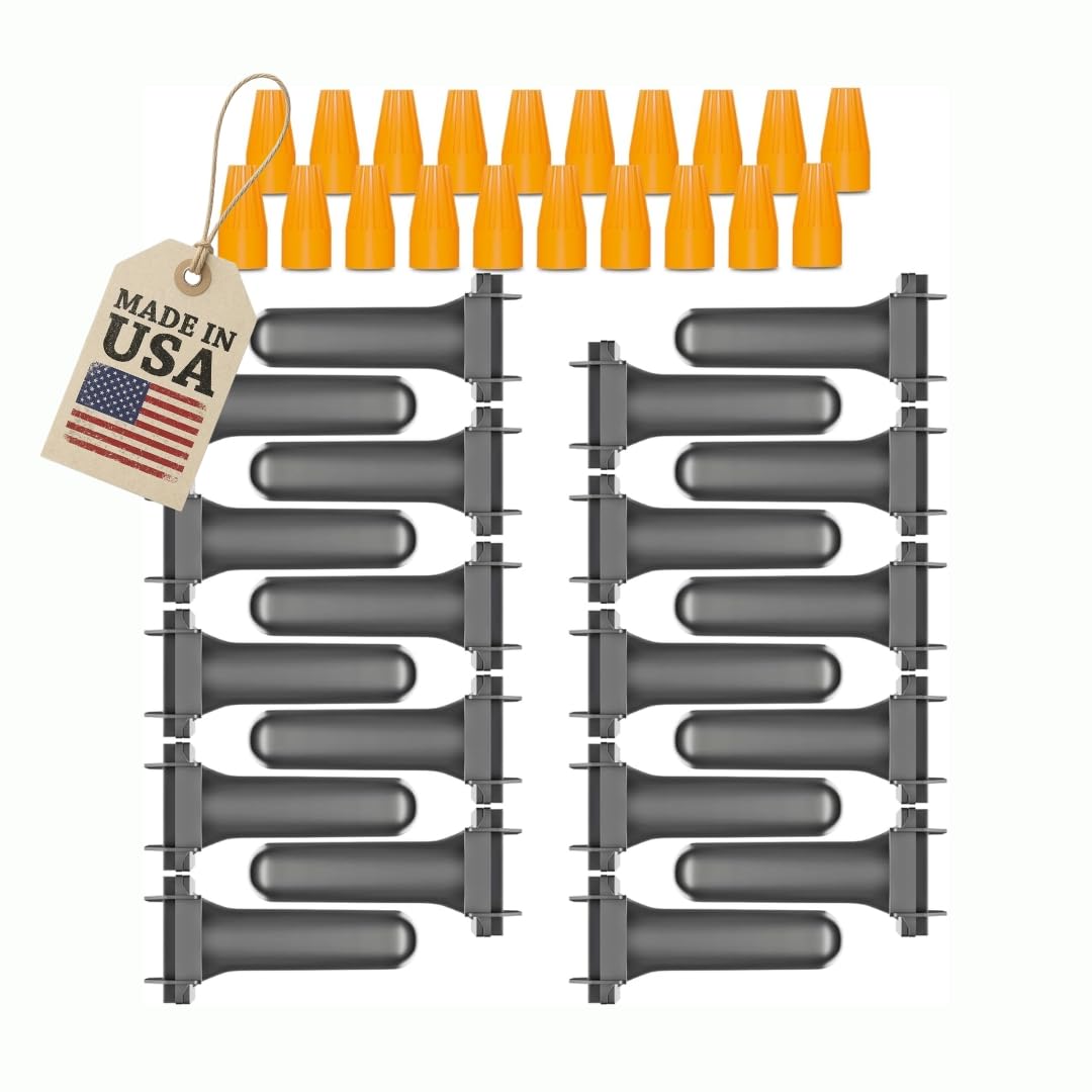 PetsTEK 20 Pack Direct Bury Waterproof Wire Splice Kit, Wire Nut Electrical Connectors for Wire Break Repair, Compatible with PetSafe, SportDog, Dogtra In-Ground Dog Fence Systems, Made in USA
