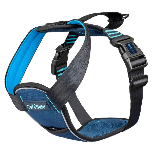 Carsafe Crash Tested Dog Harness Blue