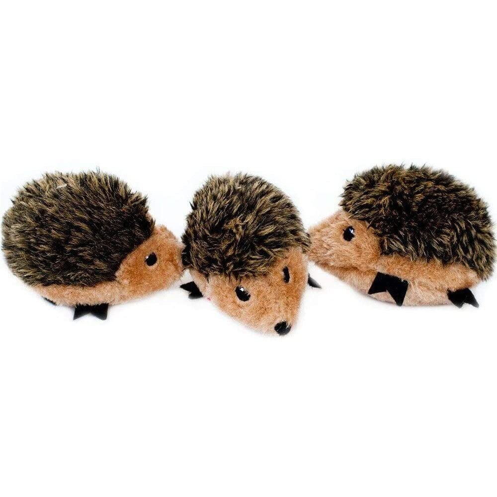 ZippyPaws Burrow Replacement Miniz - Interactive Dog & Puppy Toys for Boredom, Stimulating Pet Products to Keep Them Busy, Plush Refills for Hide & Seek Puzzle, Squeaky Toy for Enrichment - Hedgehogs