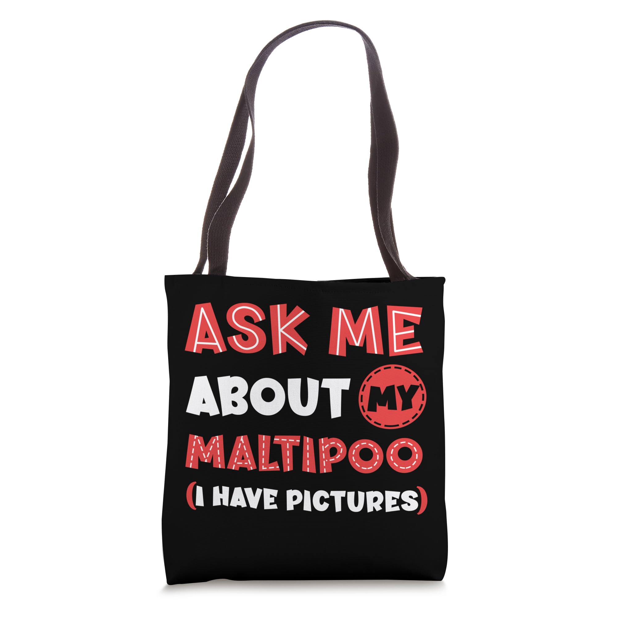 Maltipoo Dog Lover Multipoo Breeder Veterinarian Fur Parent Tote Bag