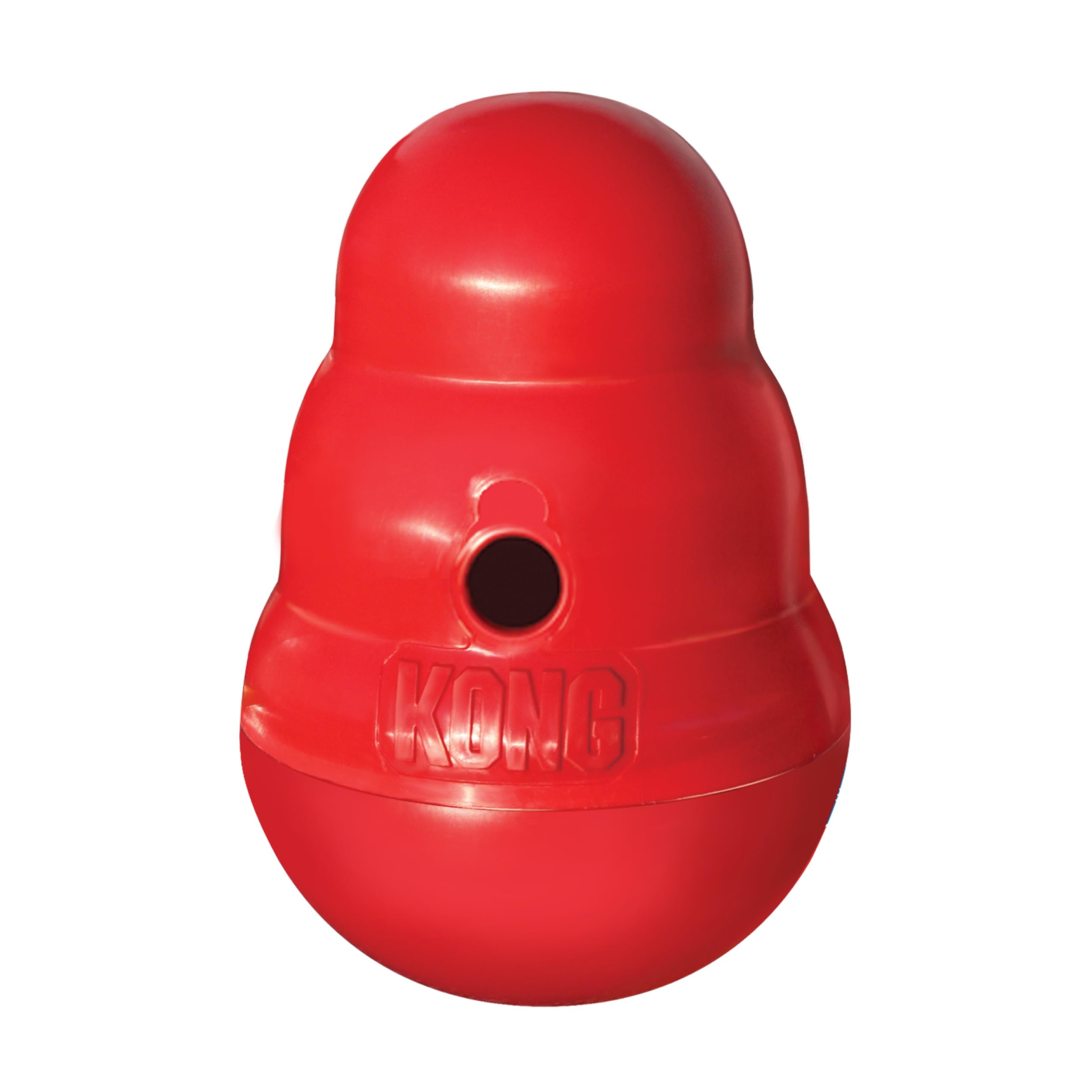 KONG Wobbler - Interactive Dog Toy for Treat Dispensing - Dog Slow Feeder for Healthy Eating - for Medium/Large Dogs