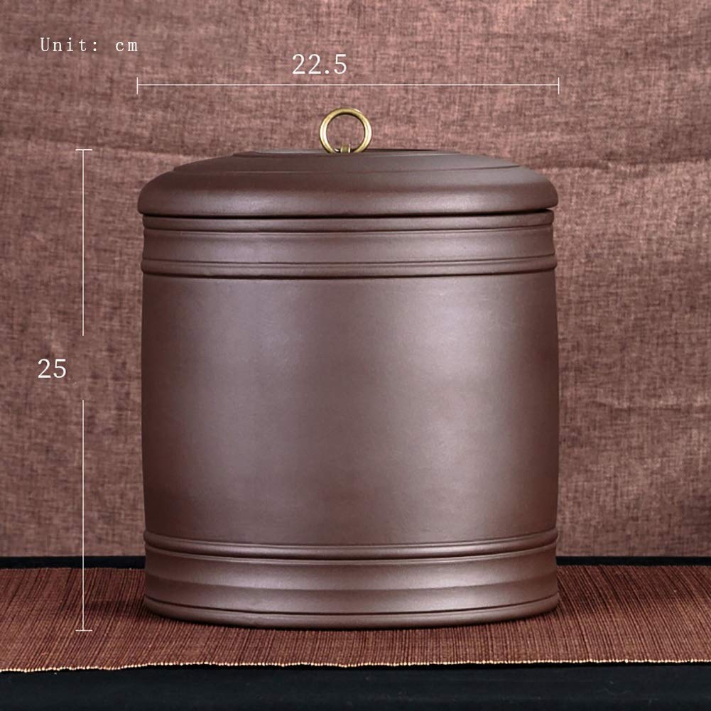 Urns Pet Urns for Dogs Ashes Funeral Urn Cremation Urns Adults Children Pet Urn Store A Small Amount of Human Body Ashes Ceramics Memorial Urn Seal Moisture Proof Light and Portable Pet Urn(Large)