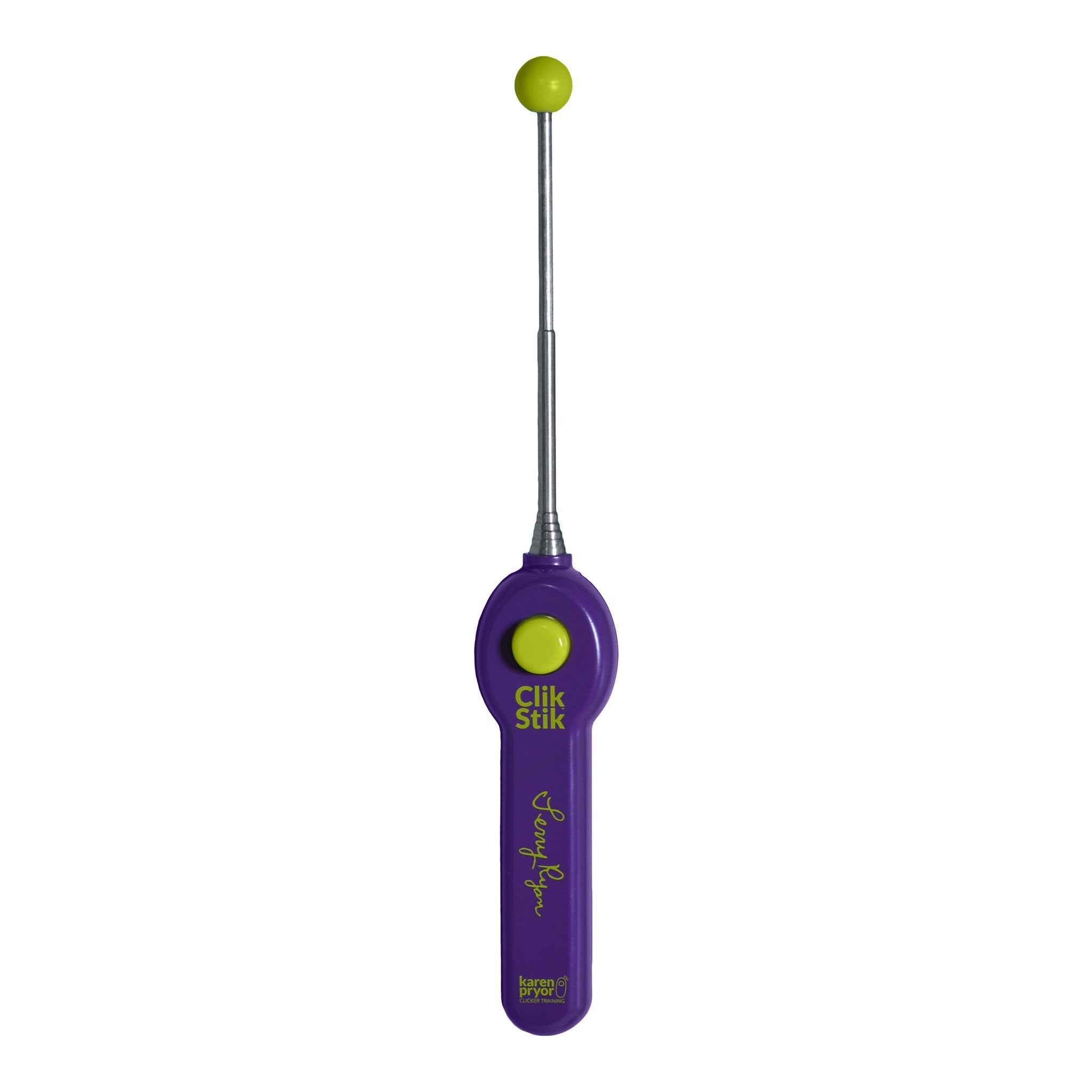 Terry Ryan Click Stick by Karen Pryor – All-in-One Retractable Target Stick & Dog Clicker for Effective Pet Training, Telescopes 6-23 Inch, Includes Expert Training Guide, Durable & Easy to Use