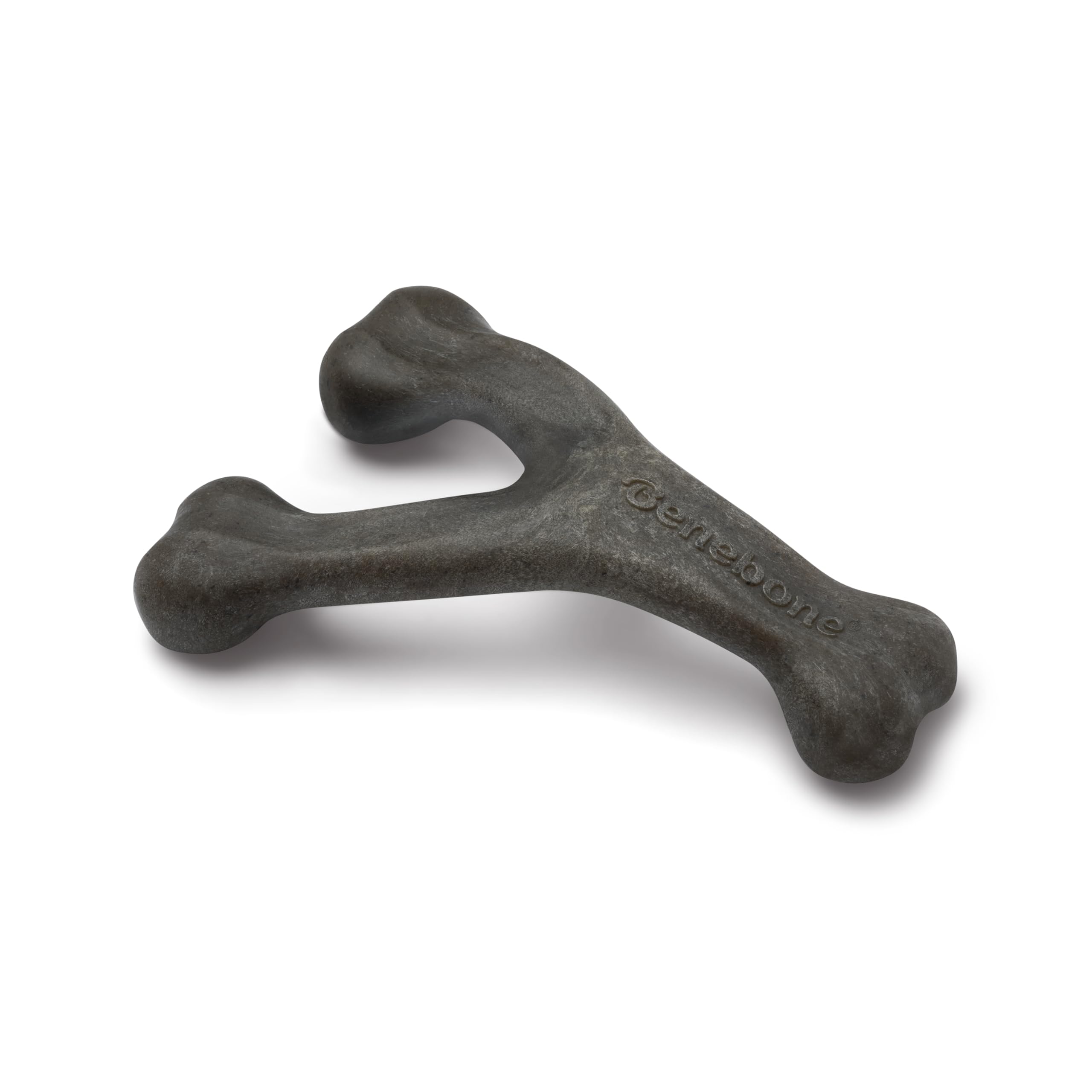 Benebone Pumpkin Spice Wishbone – Limited Edition Flavor, Durable Dog Chew Toy for Aggressive Chewers, Made in USA, Medium