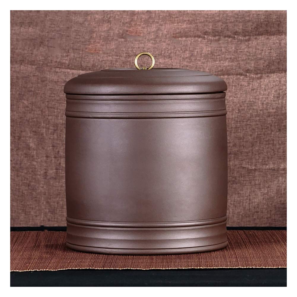 Urns Pet Urns for Dogs Ashes Funeral Urn Cremation Urns Adults Children Pet Urn Store A Small Amount of Human Body Ashes Ceramics Memorial Urn Seal Moisture Proof Light and Portable Pet Urn(Large)