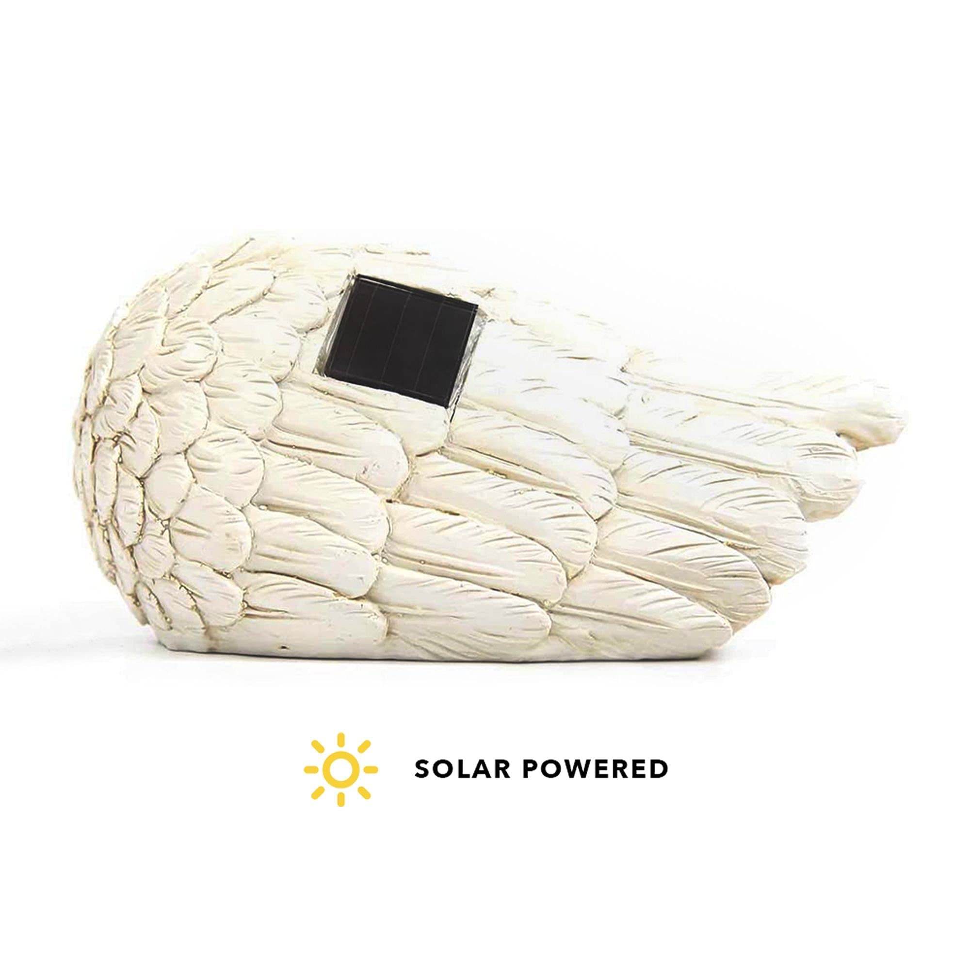 iHeartDogs Dog Memorial Gifts - Forever My Guardian Angel Garden Solar Light - Pet Memorial Stone