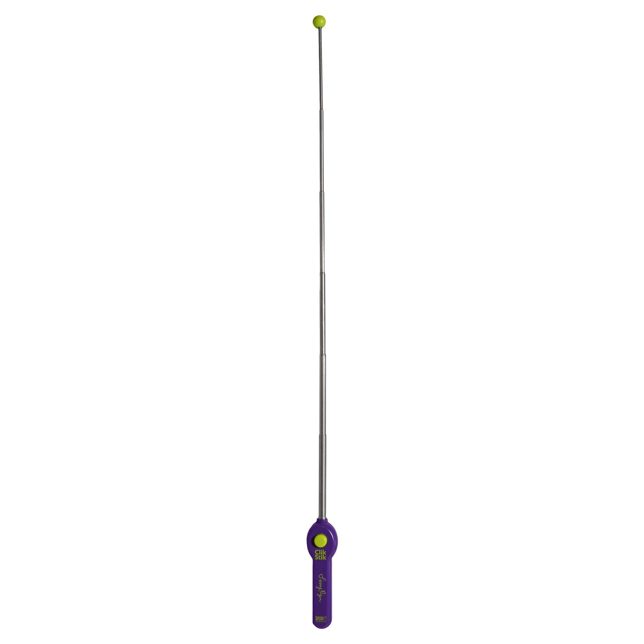 Terry Ryan Click Stick by Karen Pryor – All-in-One Retractable Target Stick & Dog Clicker for Effective Pet Training, Telescopes 6-23 Inch, Includes Expert Training Guide, Durable & Easy to Use