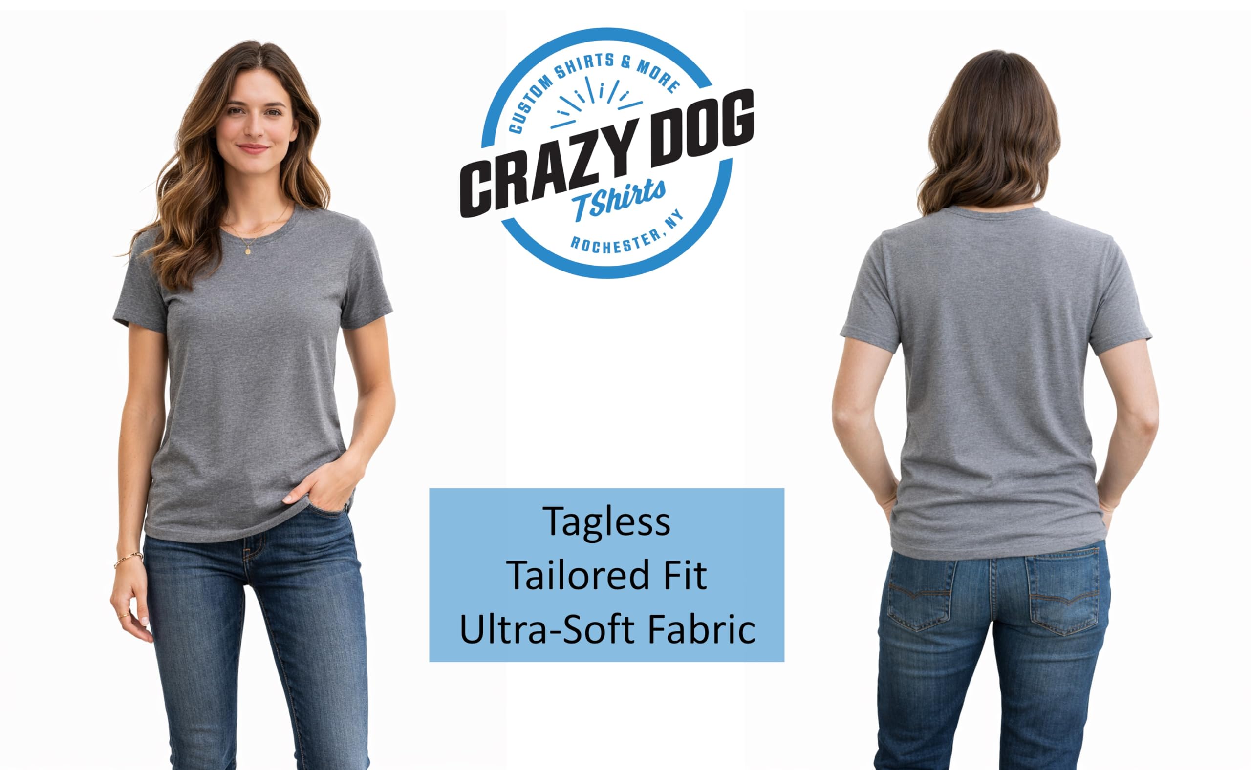 Funny Dog Mom T Shirts for Women Cool Tees for Ladies that Love Puppies