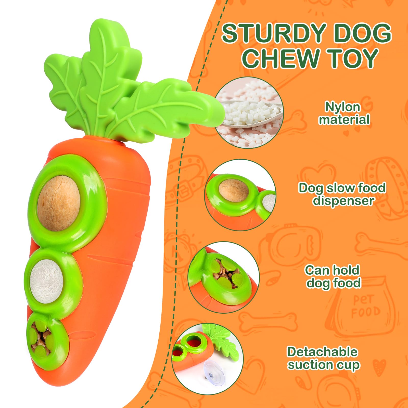 Star&Mi Frozen Dog Treat Holder with Suction Cup, Interactive Dog Toys, Dog Puzzle Toy & Dog Enrichment Toys, Dog Lick Bowl & Dog Licking Toy for Slow Feeding, Frozen Dog Treat Toy