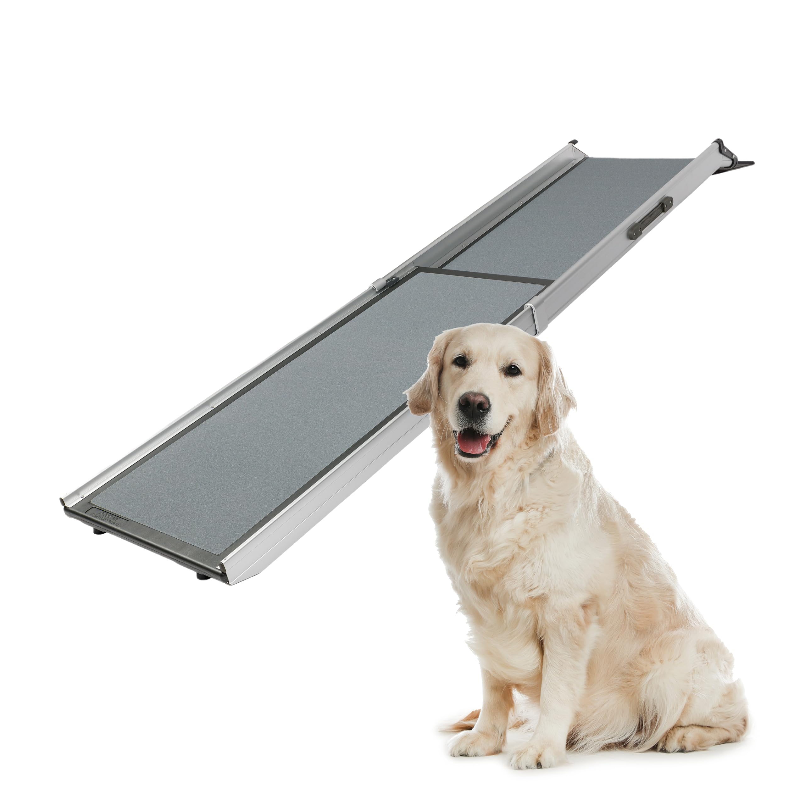 PetSafe Happy Ride Telescoping Dog Ramp, Portable Pet Ramp for Cars, Trucks & SUVs with Adjustable Sizing