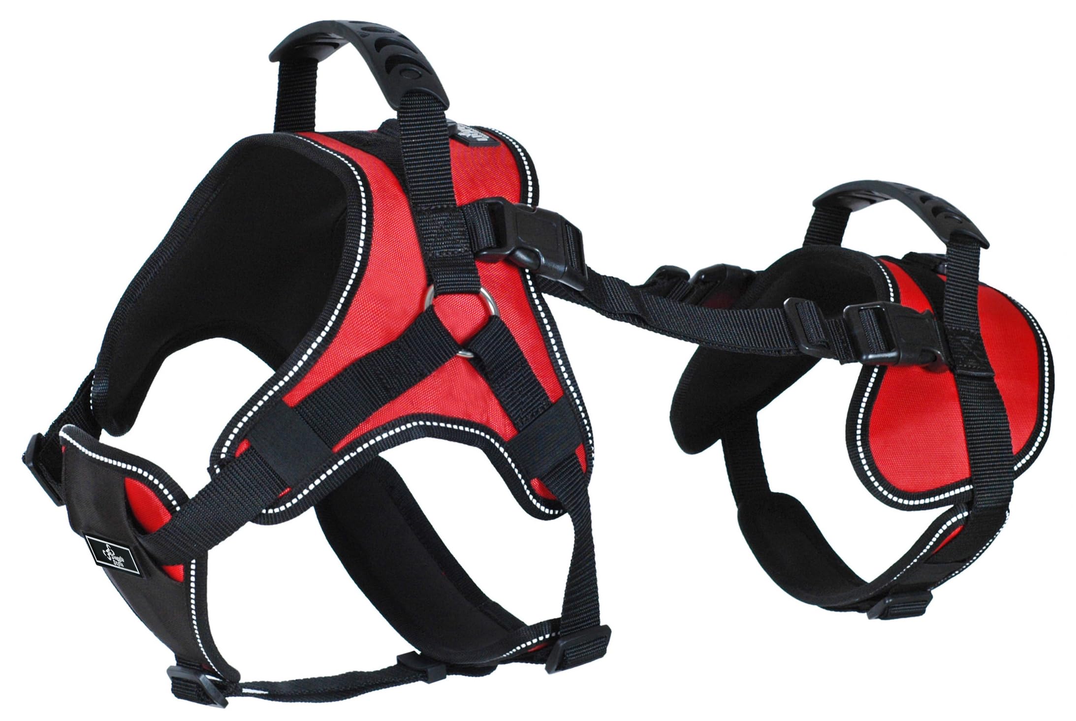 Doggie Stylz Multi-Functional Full-Body Lifting Dog Harness Vest, Designed for Front-Only, Rear-Only or Full-Body Dog Lifting. Please Measure Your Before Ordering.