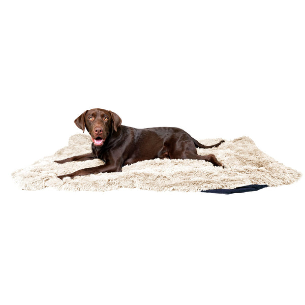 PawProof Fuzzy Pet Throw Blanket - Waterproof Blanket for Dogs & Cats - Faux Fur & Ultra-Soft Microsuede