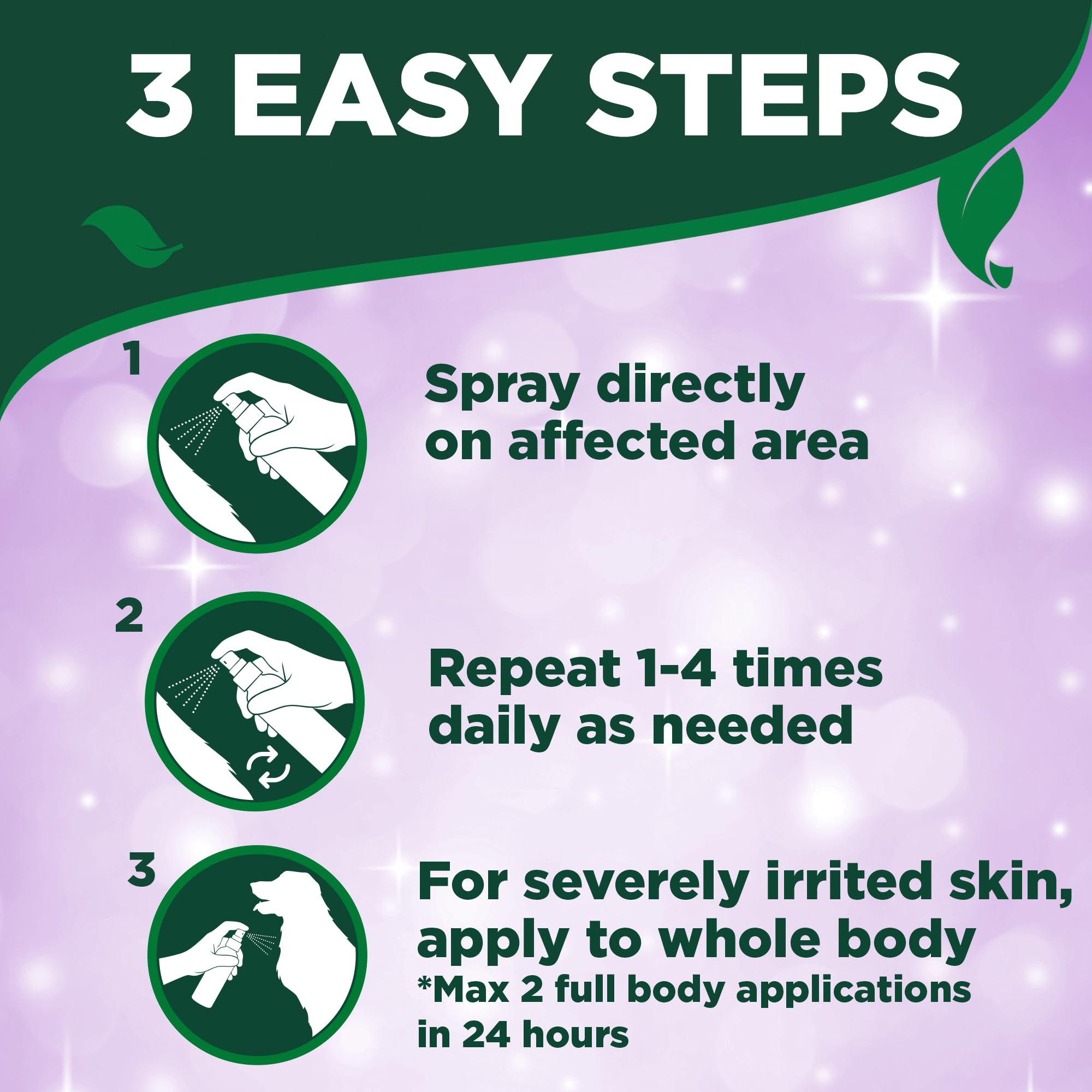 Vet's Best Vet’s Best Dog Hot Spot Itch Relief Spray | Relieves Dog Dry Skin, Rash, Scratching, Licking, Itchy Skin, and Hot Spots | No-Sting and Alcohol Free | 8 Ounces