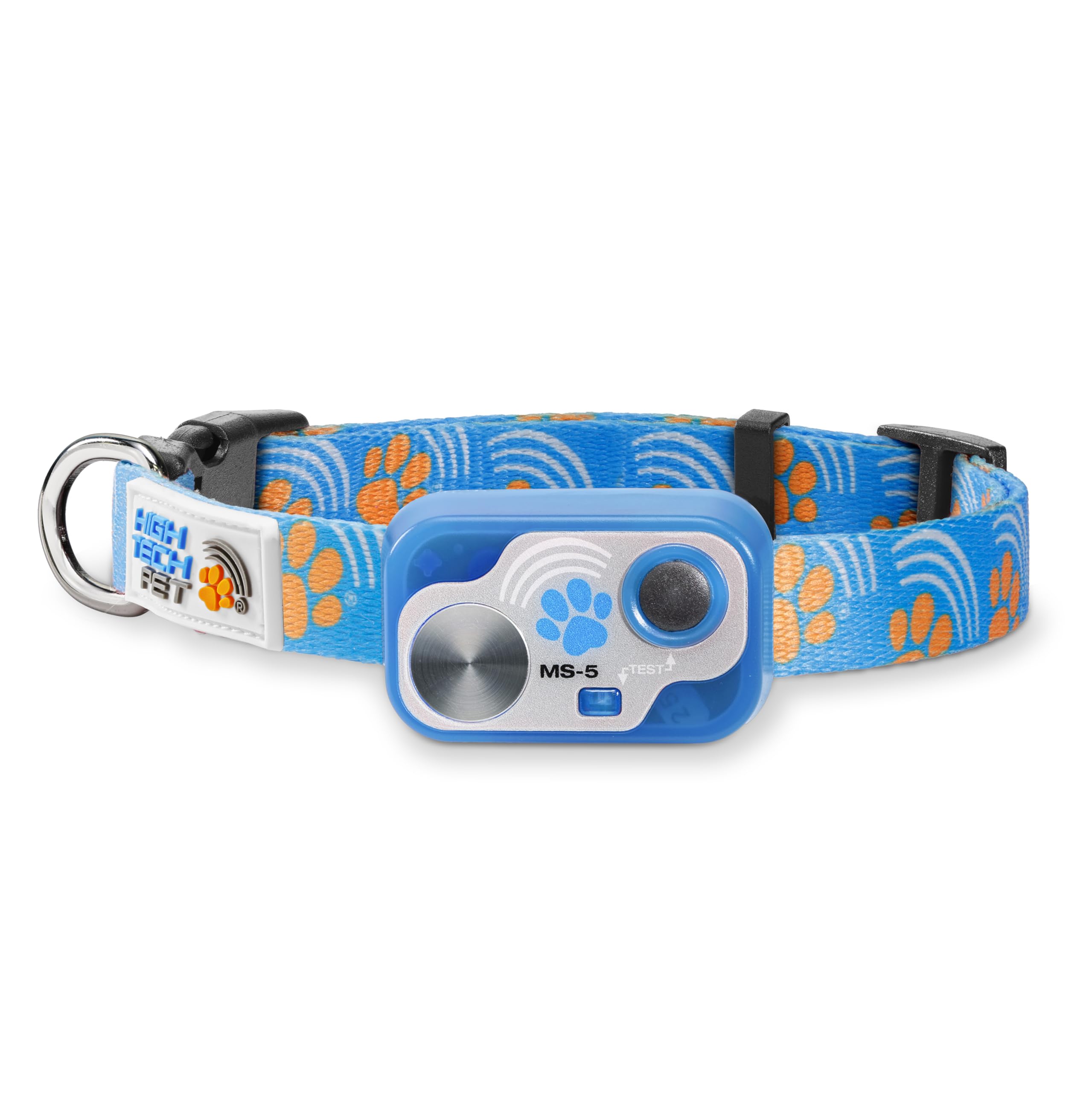 Genuine MS-5® Designer Series Automatic Pet Door Collar Tested & Certified by High Tech Pet for Dogs and Cats - Complies with Power Pet Door Performance Warranty, Waterproof (PAW, Dog)