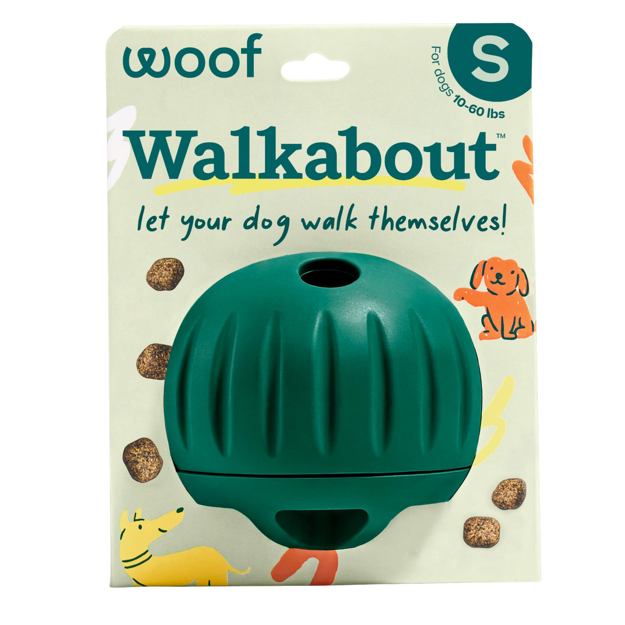 WOOF Walkabout- Small Large Green - Parent