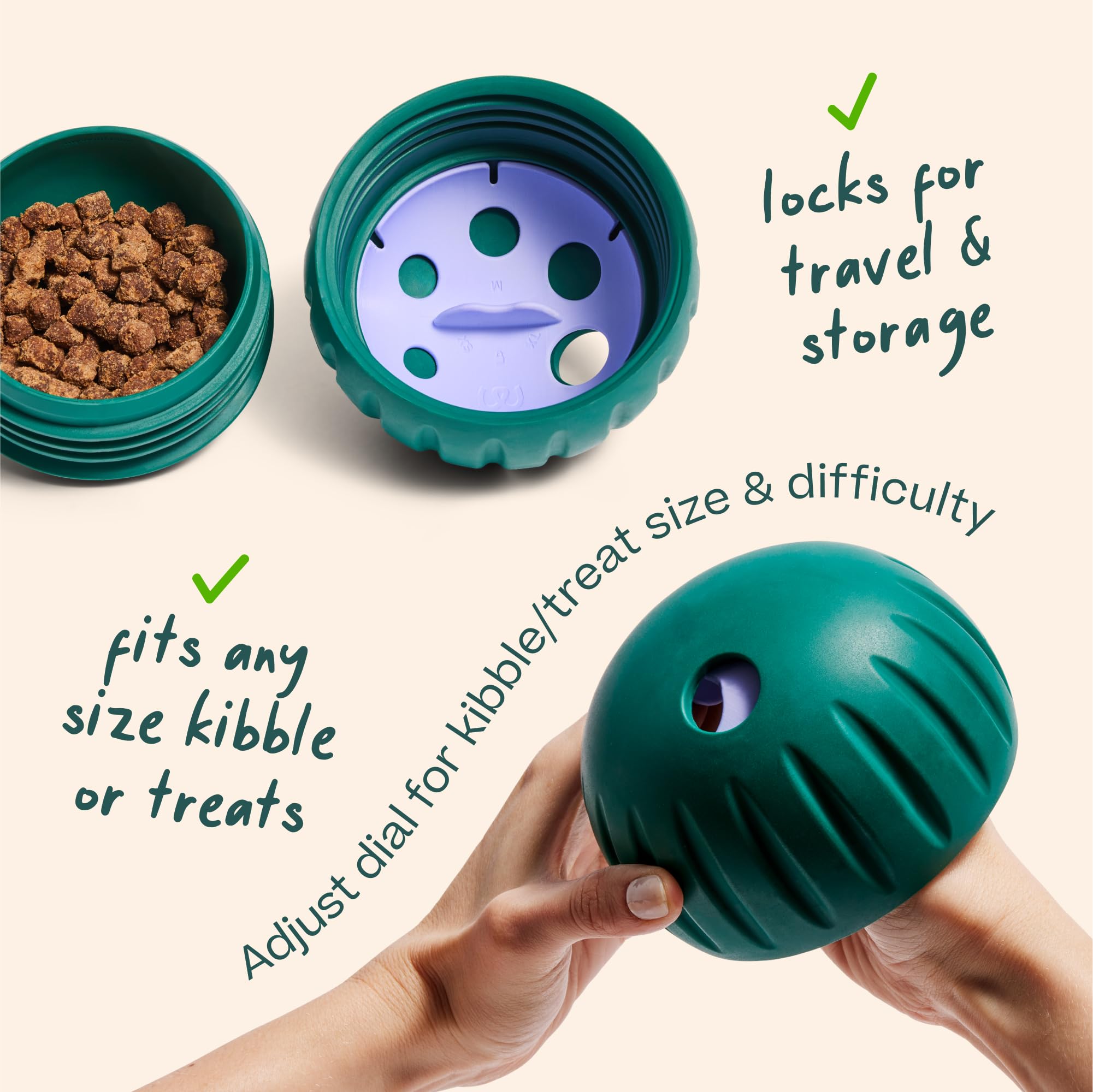 WOOF Walkabout- Small Large Green - Parent