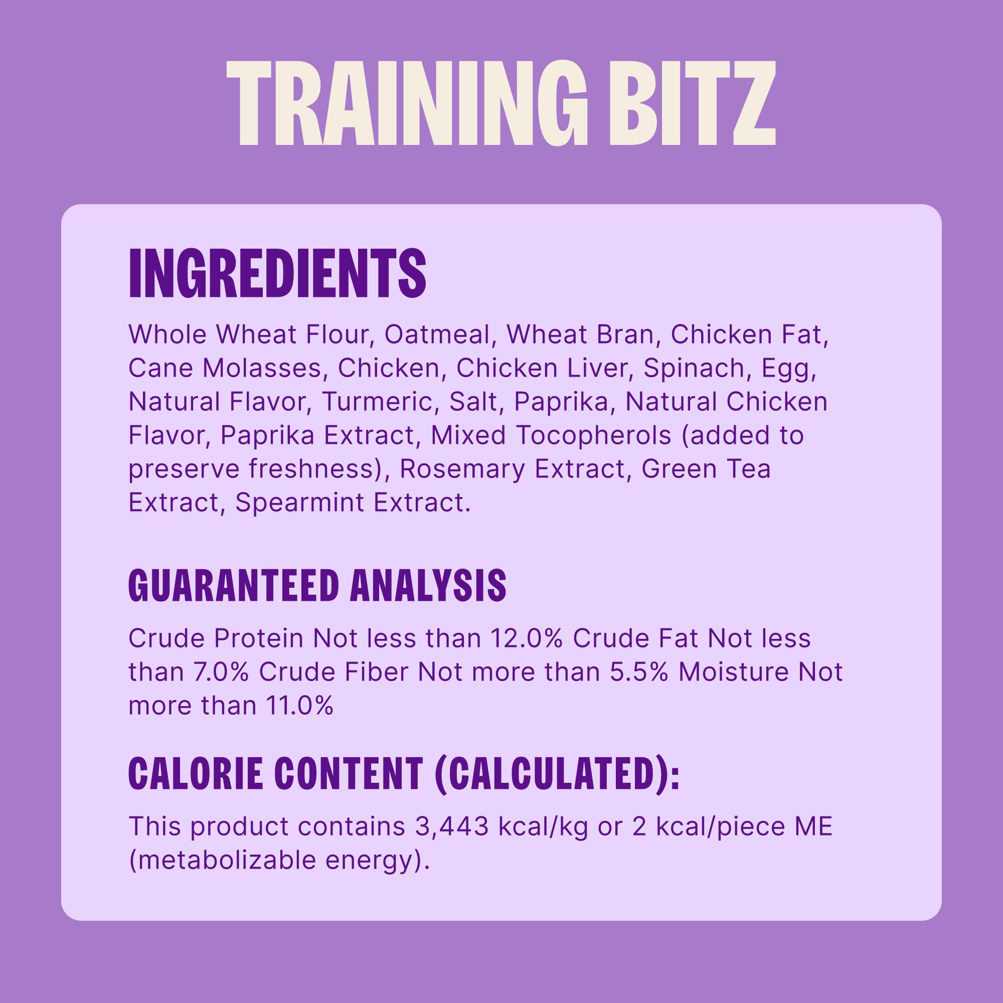 Wellness Old Mother Hubbard Training Bitz Assorted Mix Dog Treats, Natural Biscuits, 3 Flavors, 8 oz Bag