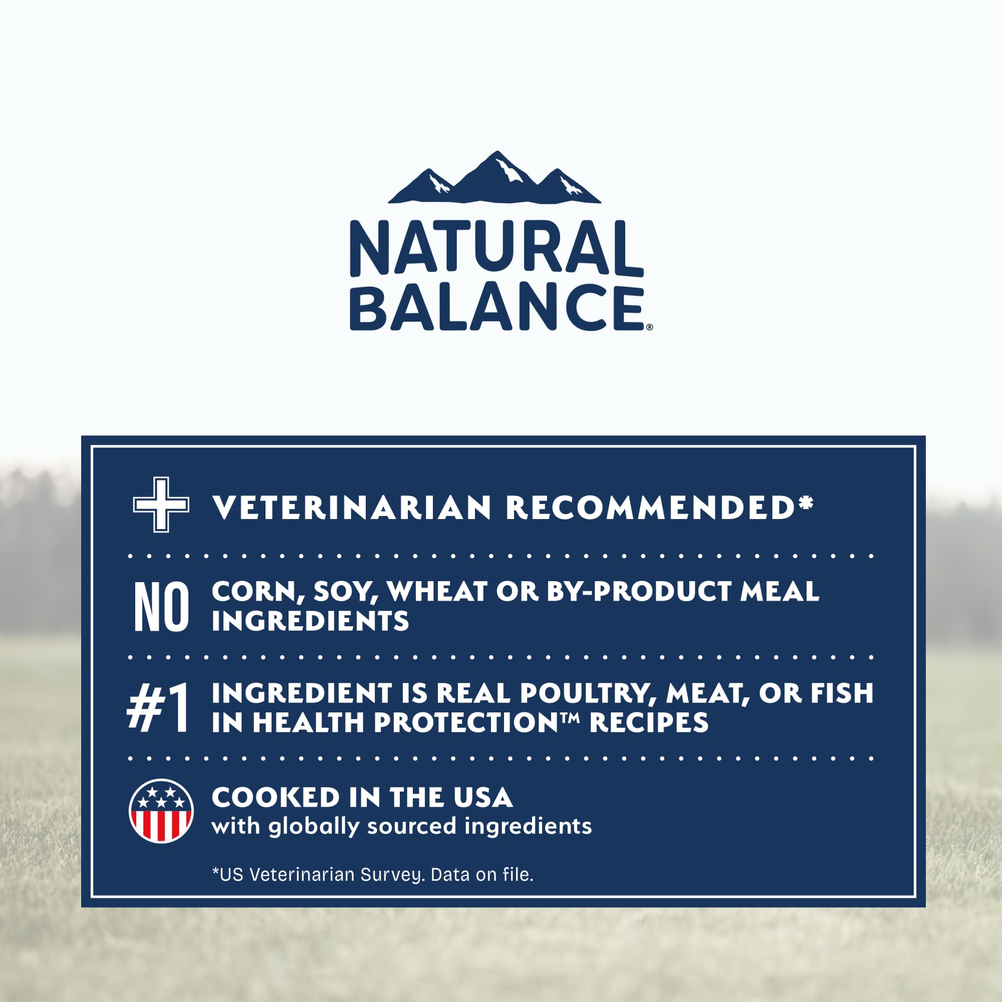 Natural Balance Health Protection Puppy Dry Dog Food – Whole Body Health, Easy on Digestion Dog Food Made with Chicken, Brown Rice & Pumpkin for Puppies - 4lbs.