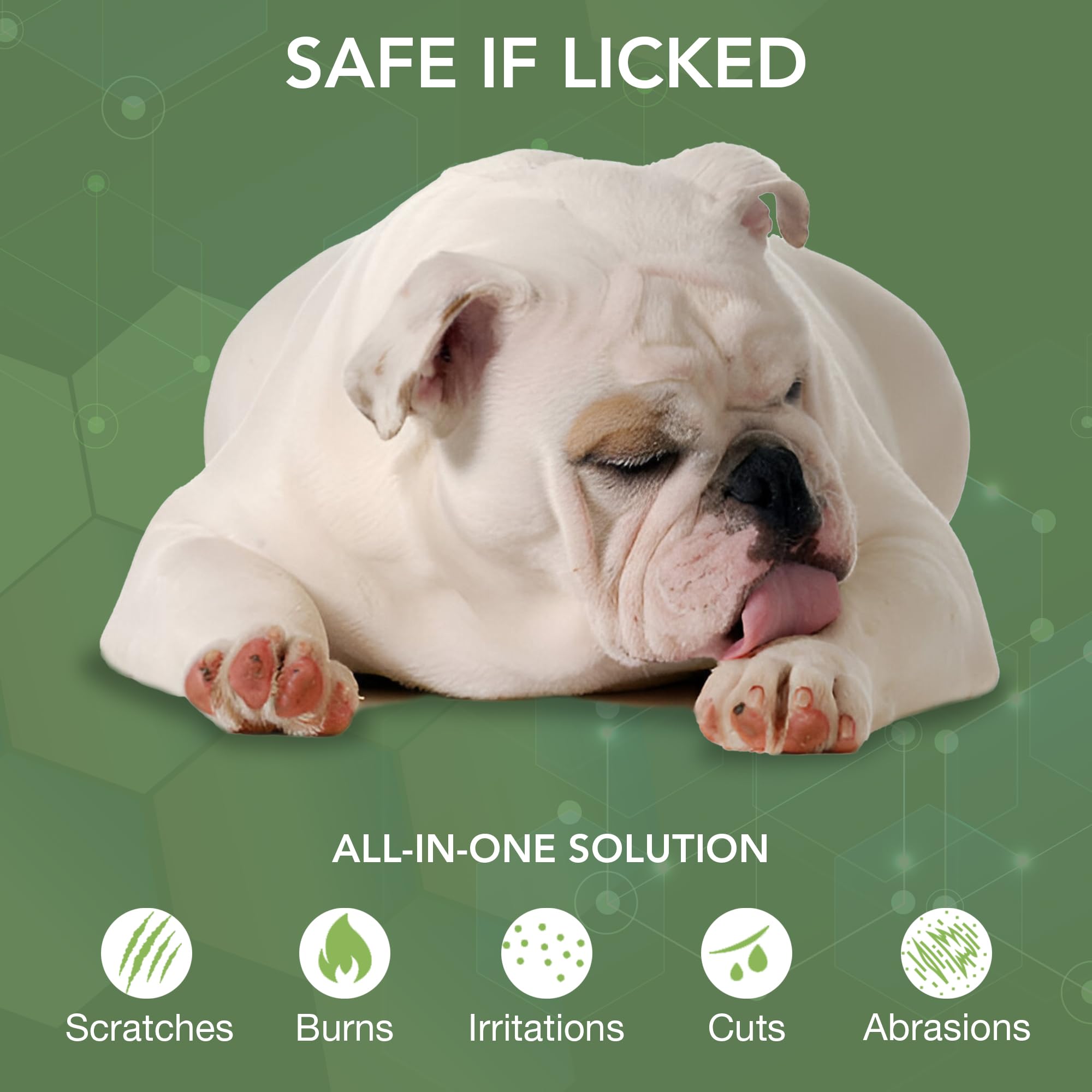 NOVEHA Dog Wound Care Spray - Hypochlorous Acid Dog Wound Spray - Itch Relief, Skin Repair, Healing Aid, Clean Wounds, Relieve Dog Skin Allergies and Other Dog Skin Problems - 8 Oz