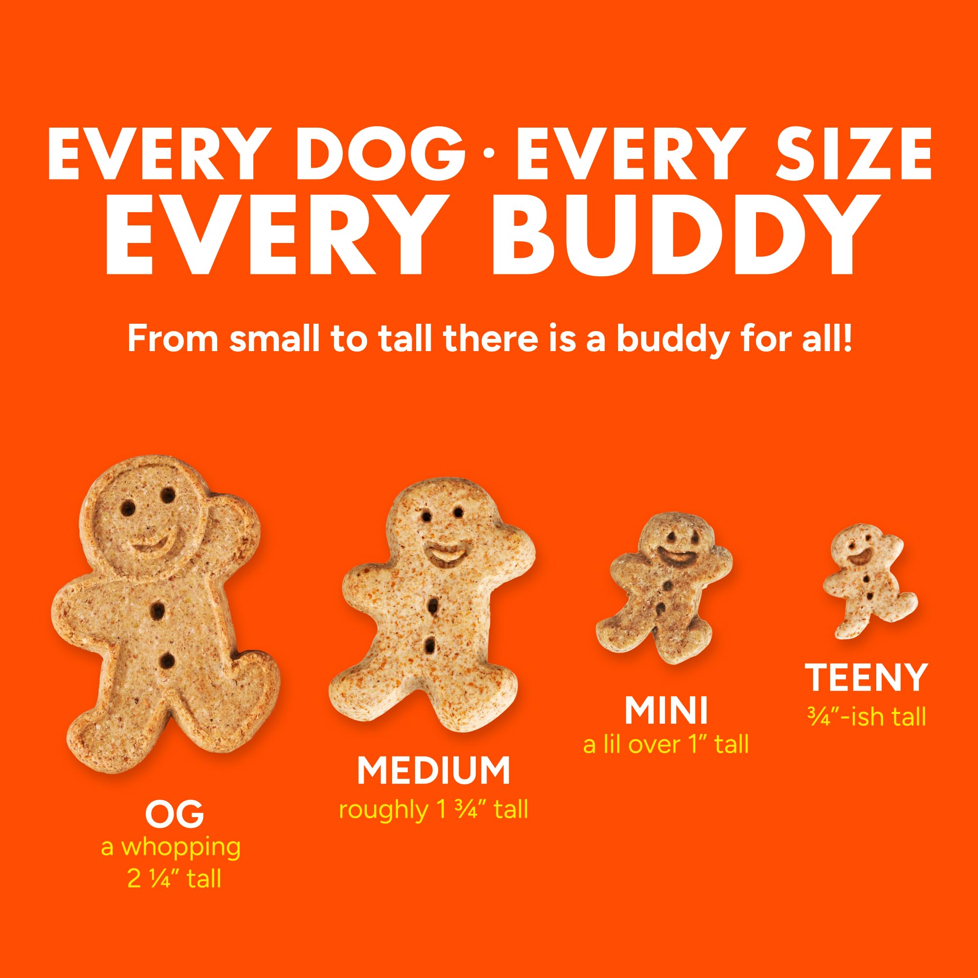 Buddy Biscuits Teeny Crunchy Dog Treats, Peanut Butter, 8 oz. Box