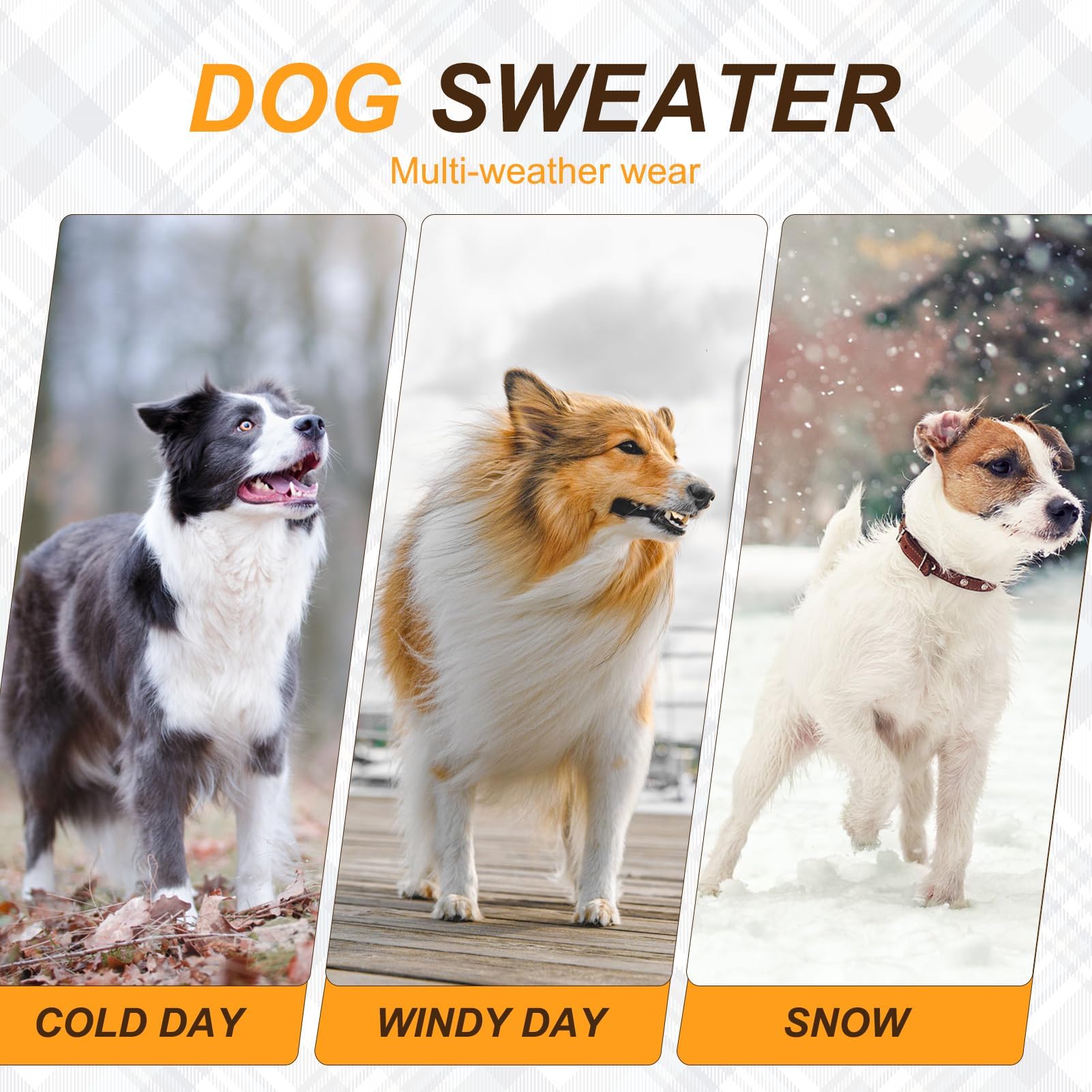 BEAUTYZOO Fall Sweater - Small Dog Sweaters for Dogs, Girls & Boys, Turtleneck Knitwear for Cold Weather, Maple Leaf Cable Knit Puppy Pullover, Pet Apparel (Khaki, S)