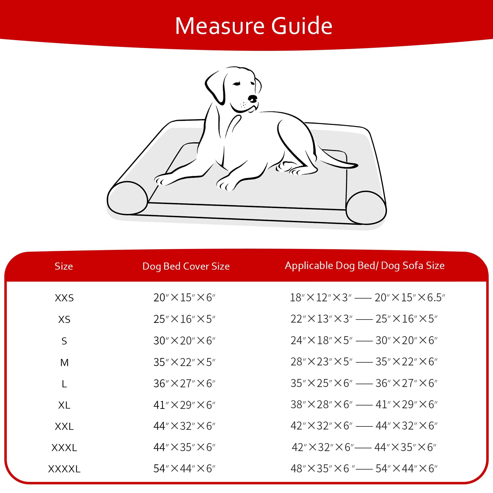 Waterproof Dog Bed Covers Replacement Washable Pet Hair Easy to Remove, Noiseless Quilted Puppy Pet Bed Cover Lovely Grey Star Print 29x41 Inches, for Dog/Cat, Cover Only