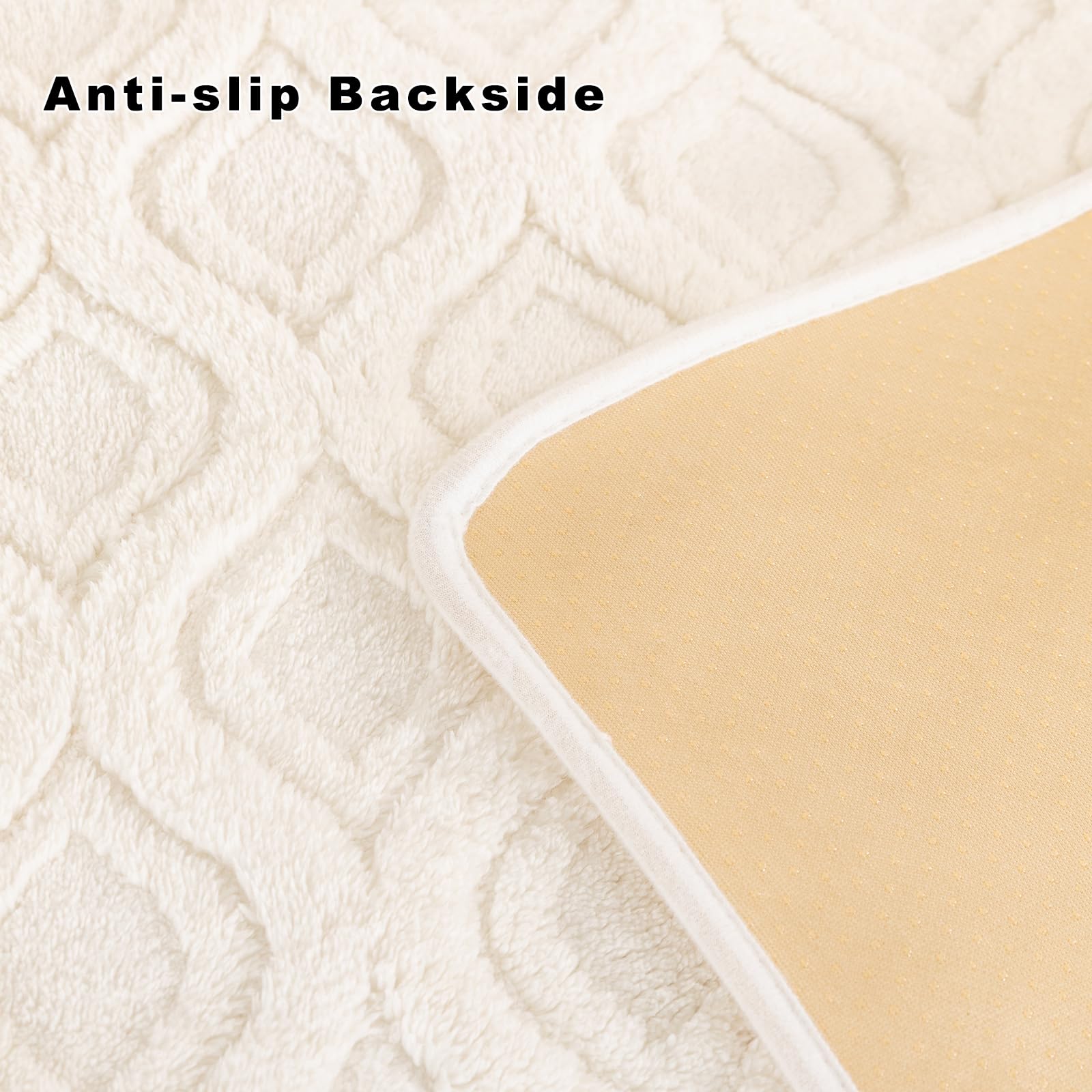 KRFOONN Plush Couch Cover for Dogs Washable Pet Couch Covers for 2 Cushion Sofa Non-Slip Loveseat Cushion Covers Soft Sofa Slipcovers Cushion Protector for Dogs Pets Mat (35.5" x 63", 01)