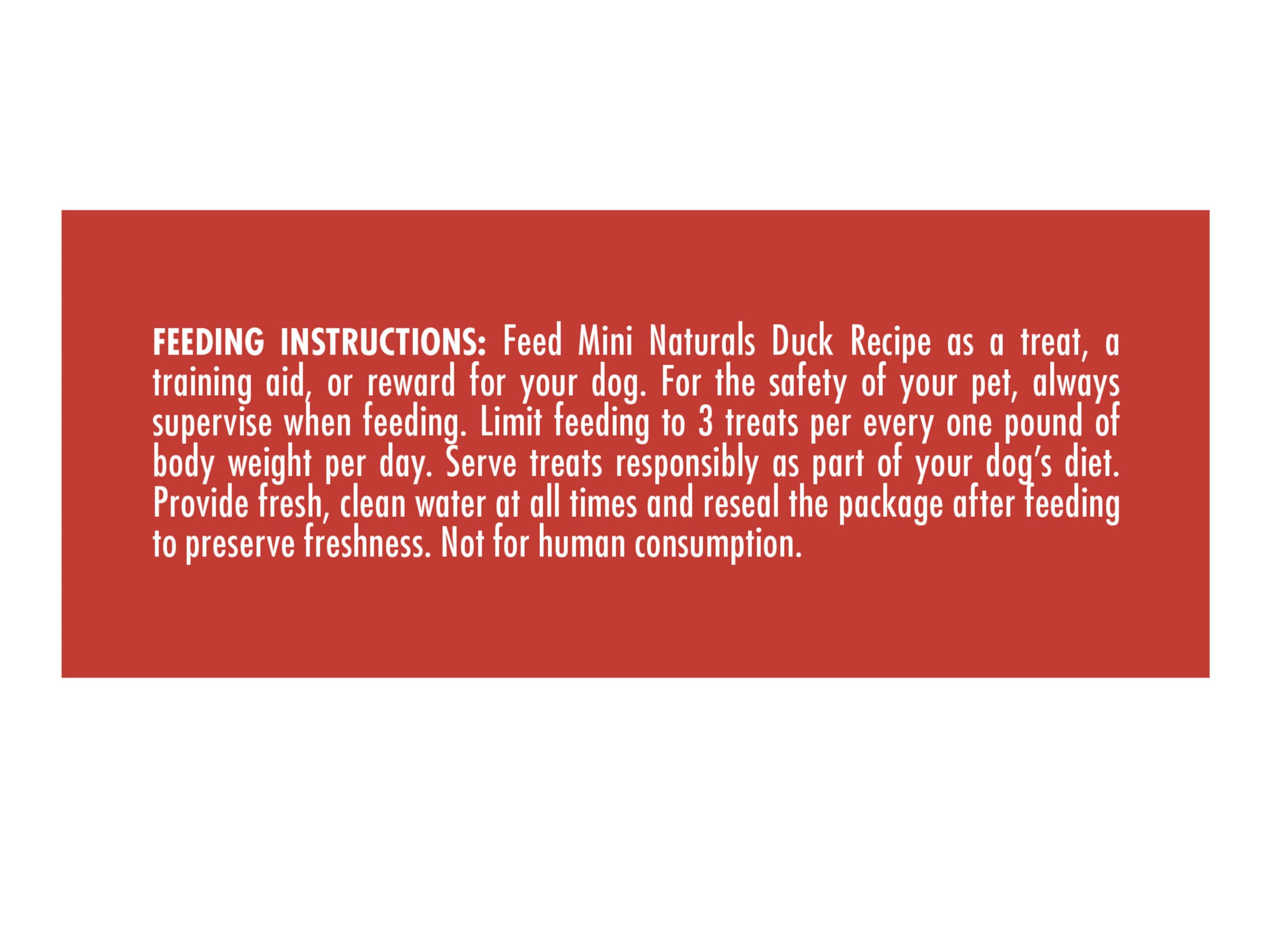 Zuke's Mini Naturals Training Dog Treats Duck Recipe, 16 OZ Bag (Pack of 2)
