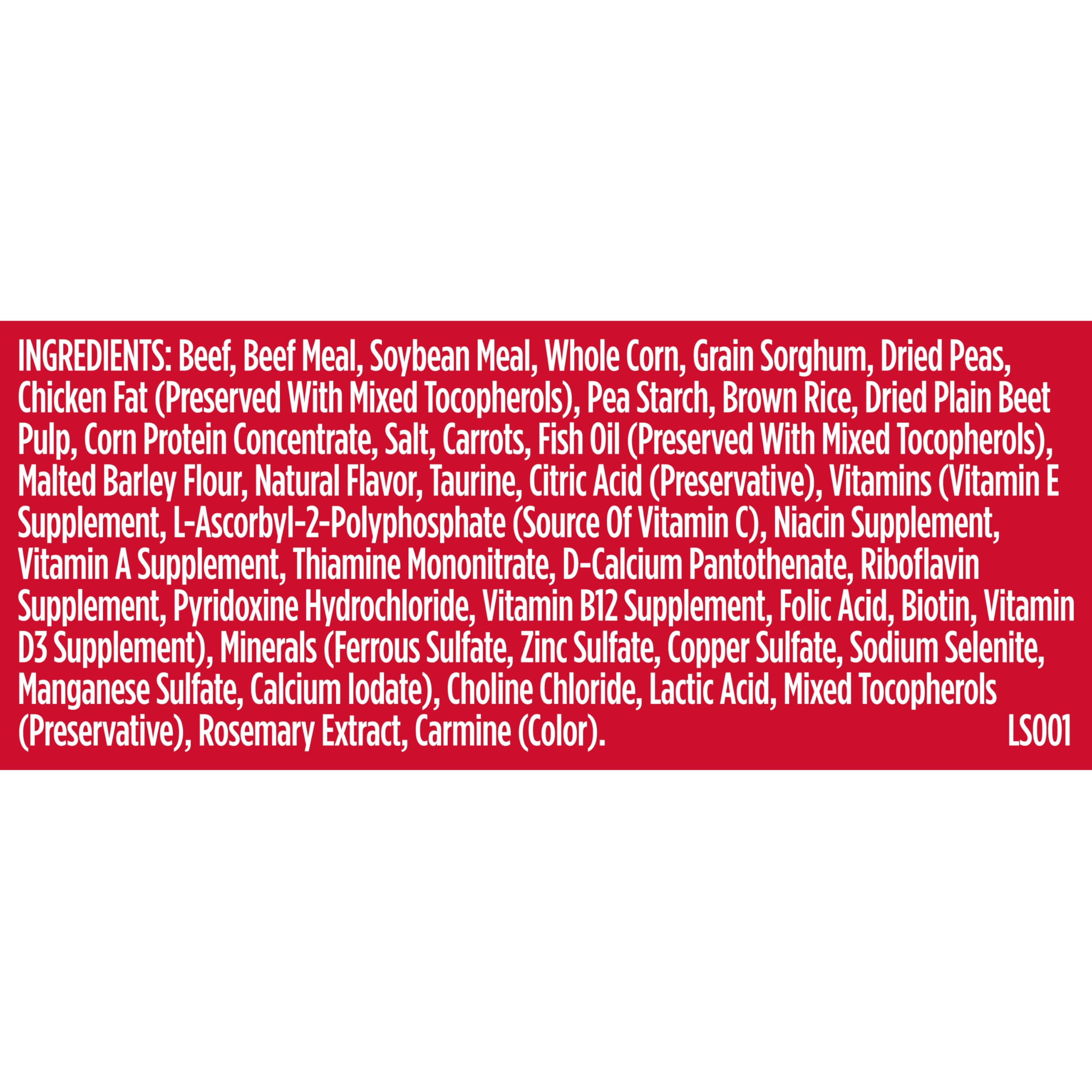 Nutrish Rachael Ray Adult Dry Dog Food Real Beef, Pea & Brown Rice Recipe, 40 lb. Bag (Packaging May Vary)