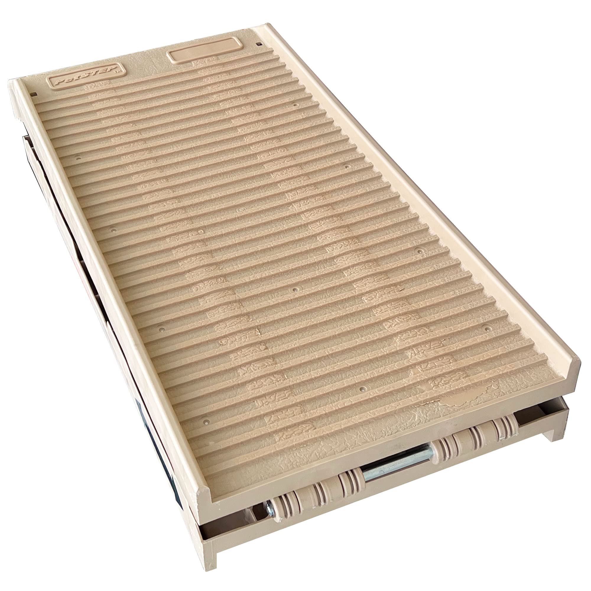 Petstep Original Folding Pet Ramp, Khaki/Beige