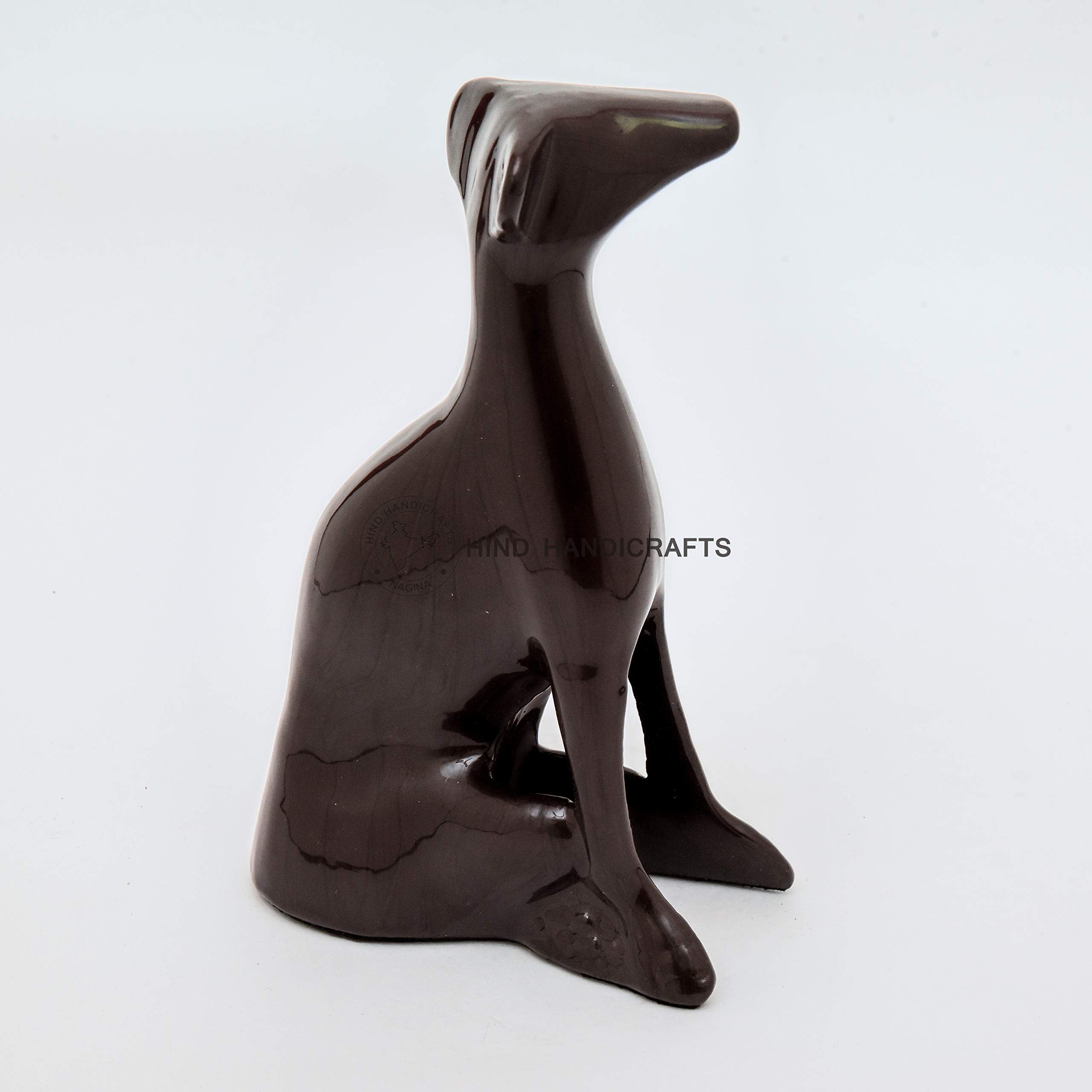 Small Aluminium Dog Keepsake Cremation Urns for Ashes - Peaceful Pet Memorial Keepsake Urn for Dogs (Brown)