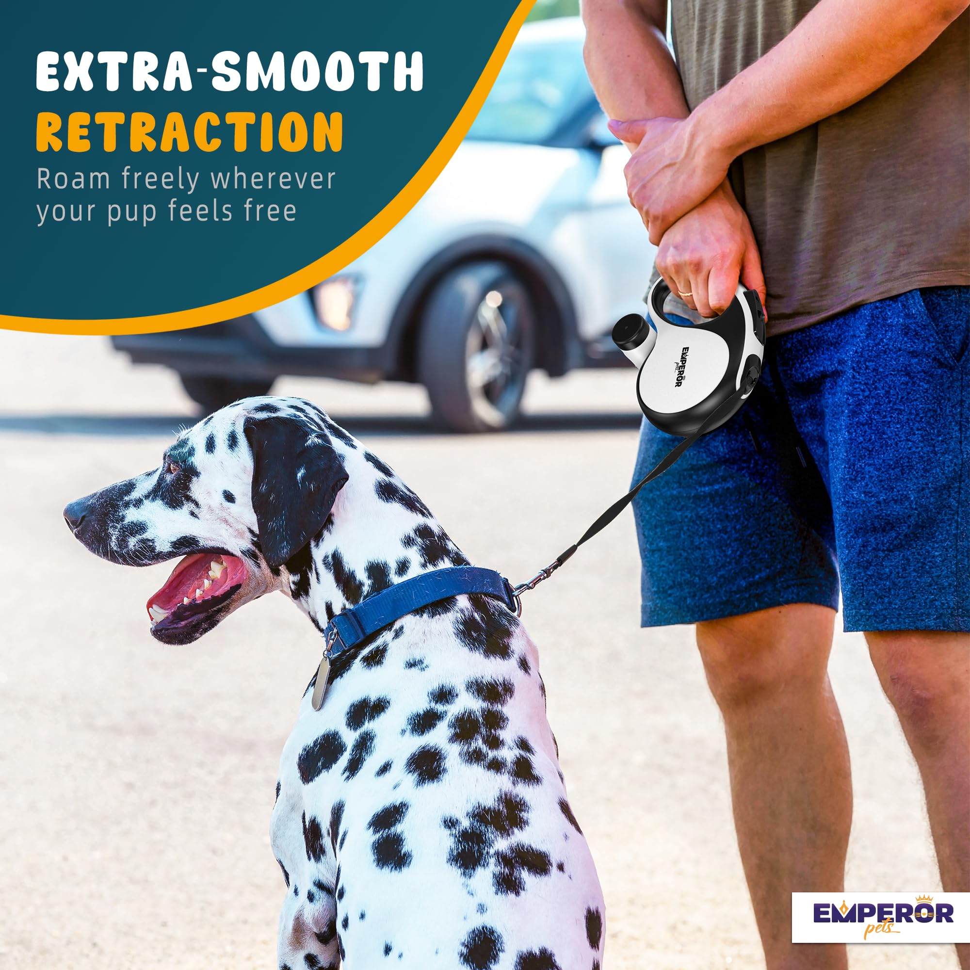 Retractable Dog Leash Add-On Accessory - Anti-Bite Rope - for Extra Protection Against Biting from Your pups - 1 pc