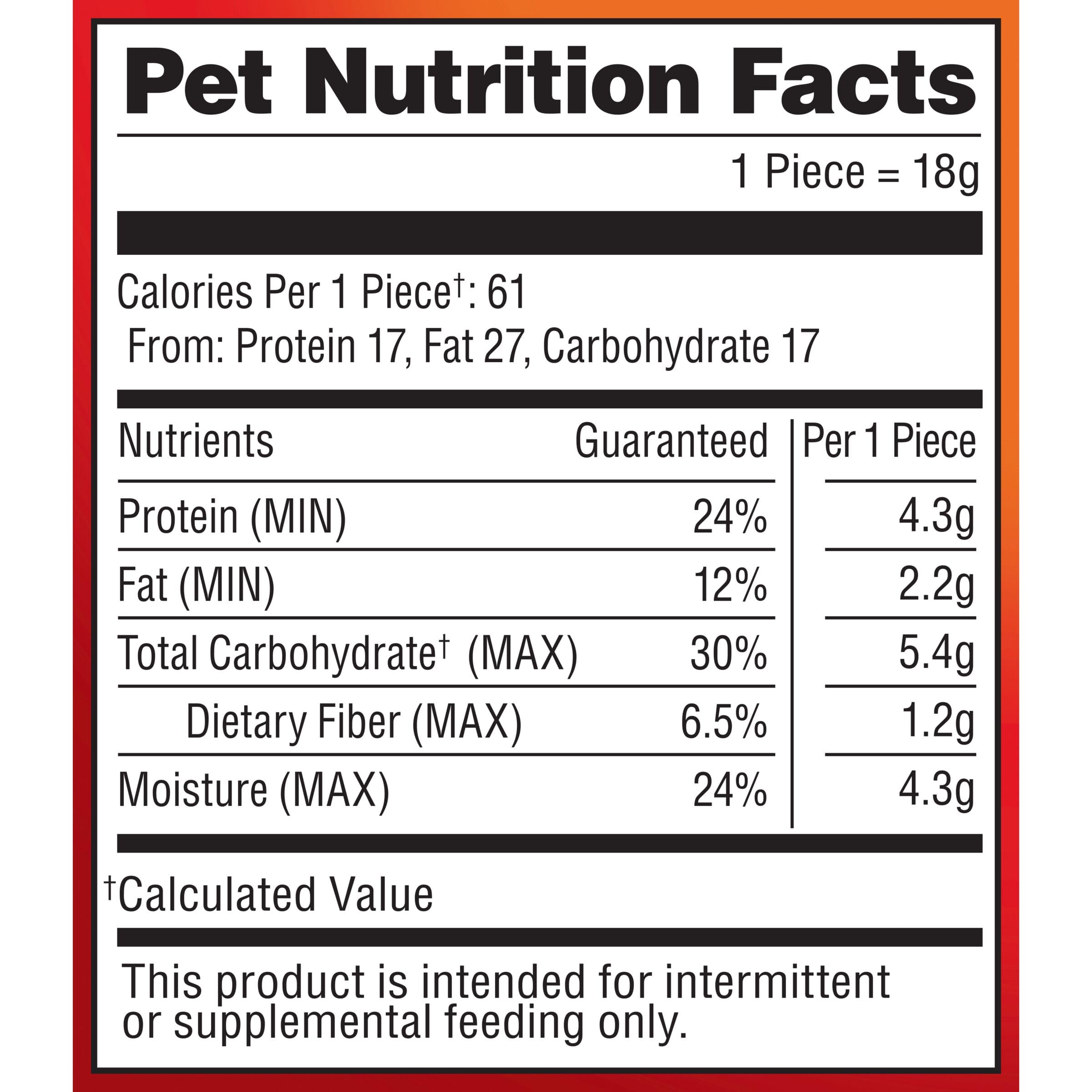 Pup-Peroni Prime Rib Flavor Dog Treats, 22.5 Oz. Bag