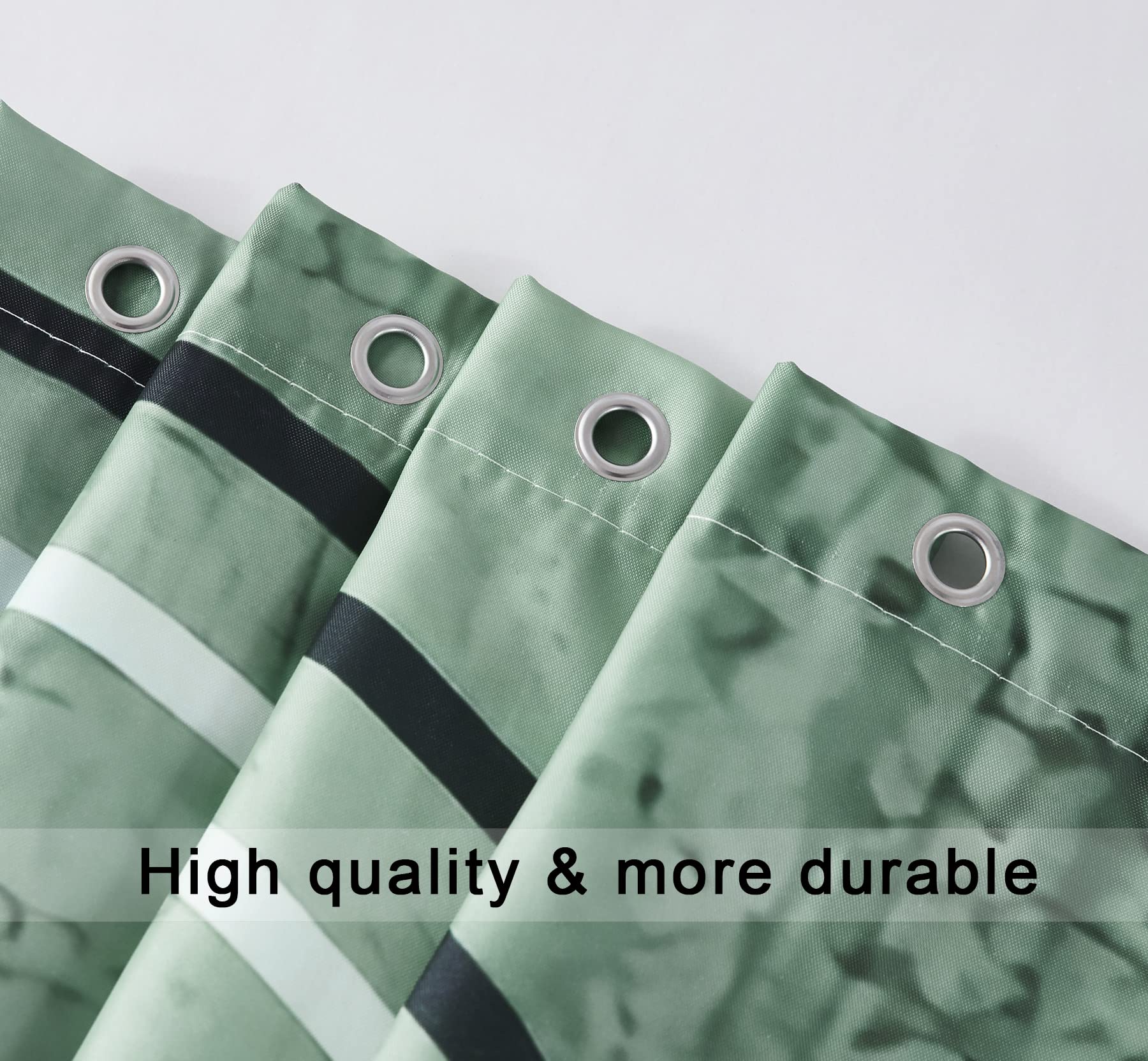 Famiffty Dog Shower Curtain Funny Shower Curtains 60Wx72L Inch Dachshund Bath Soap Shower Curtain Fun Ocean Teal Green Bathtub Vintage Wood Waterproof Polyester Fabric 12 Plastic Hooks