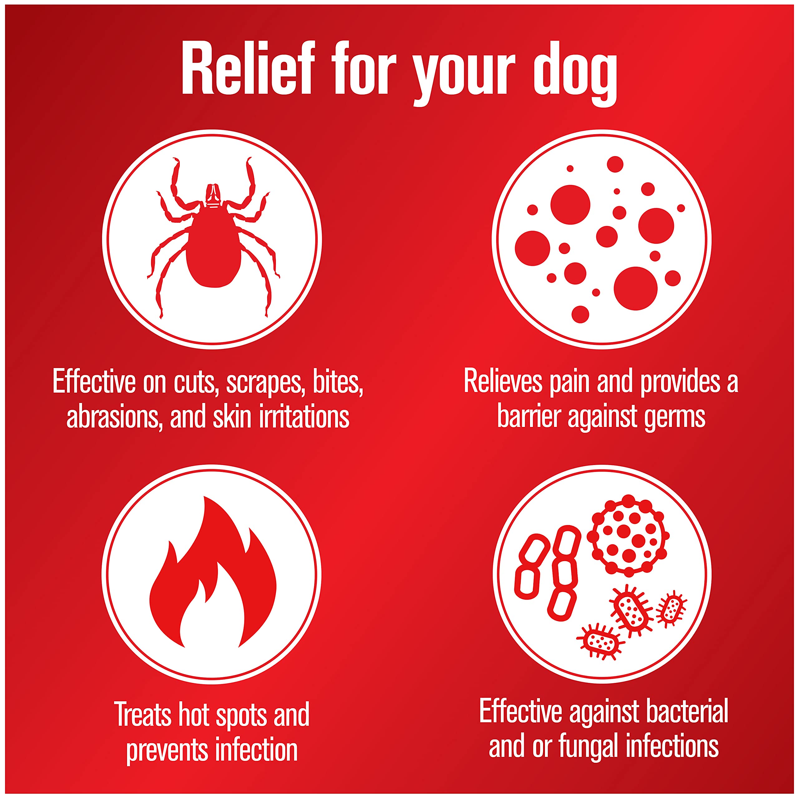 Sulfodene Dog Wound Care 3-Way Ointment, Relieves Pain & Prevents Infection For Dog Cuts, Scrapes, Bites and Injuries, 2 Ounce