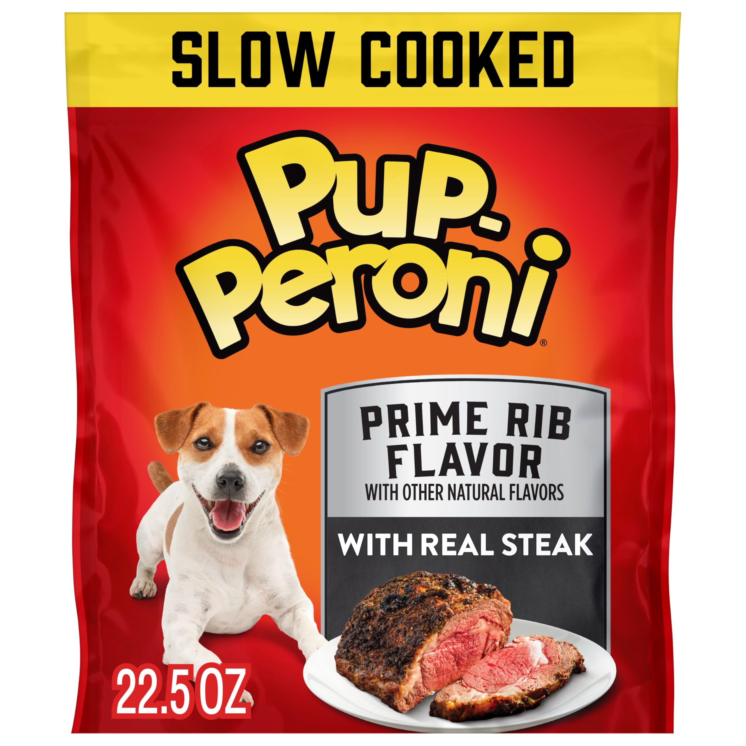 Pup-Peroni Prime Rib Flavor Dog Treats, 22.5 Oz. Bag