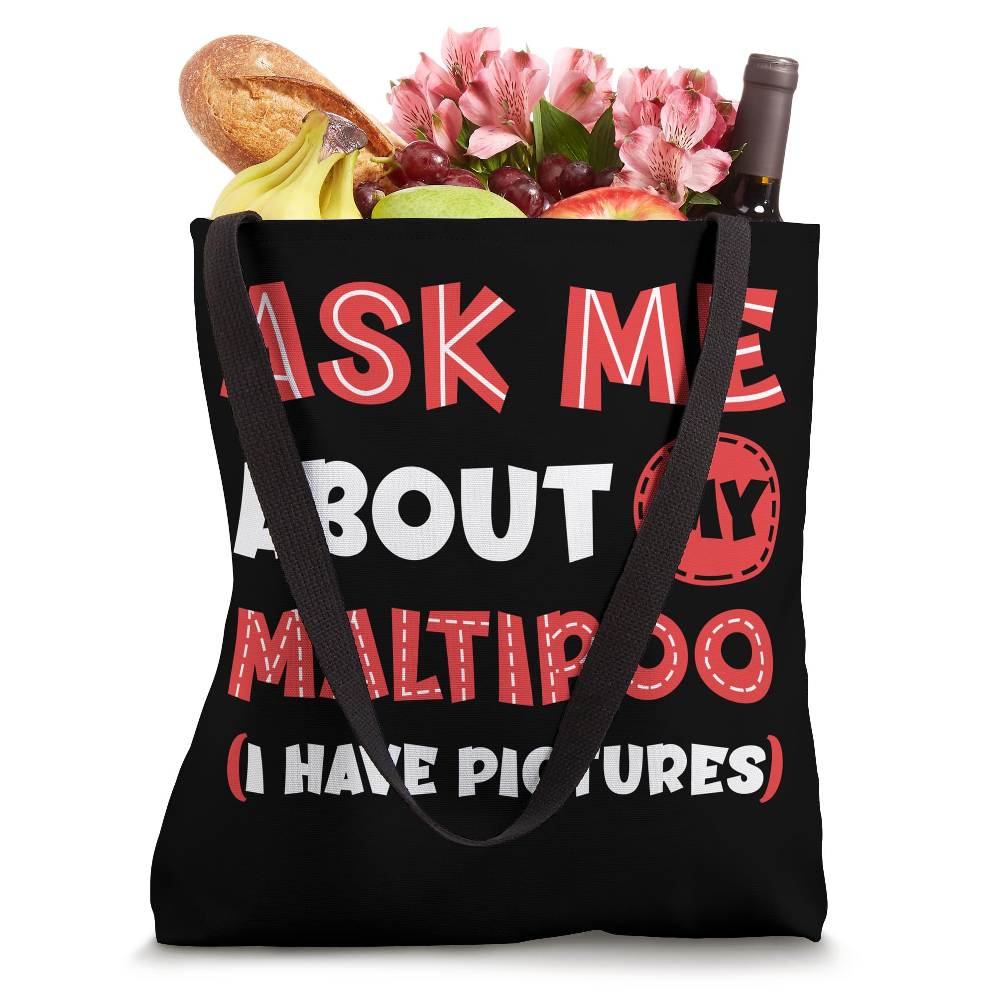 Maltipoo Dog Lover Multipoo Breeder Veterinarian Fur Parent Tote Bag