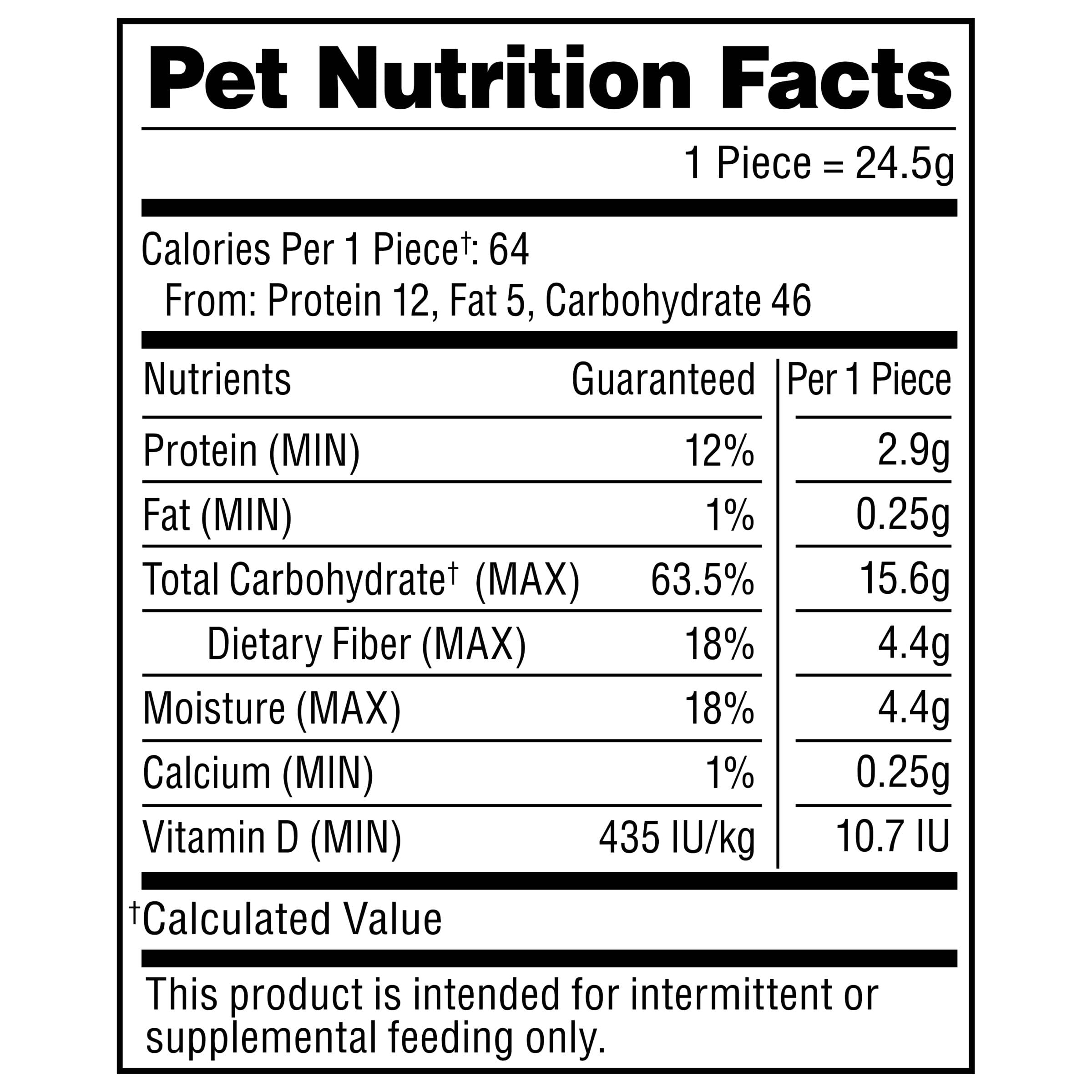 Milk-Bone Brushing Chews Original Chicken Flavor Daily Dental Dog Treats, Small/Medium, 19.6 Oz. Bag