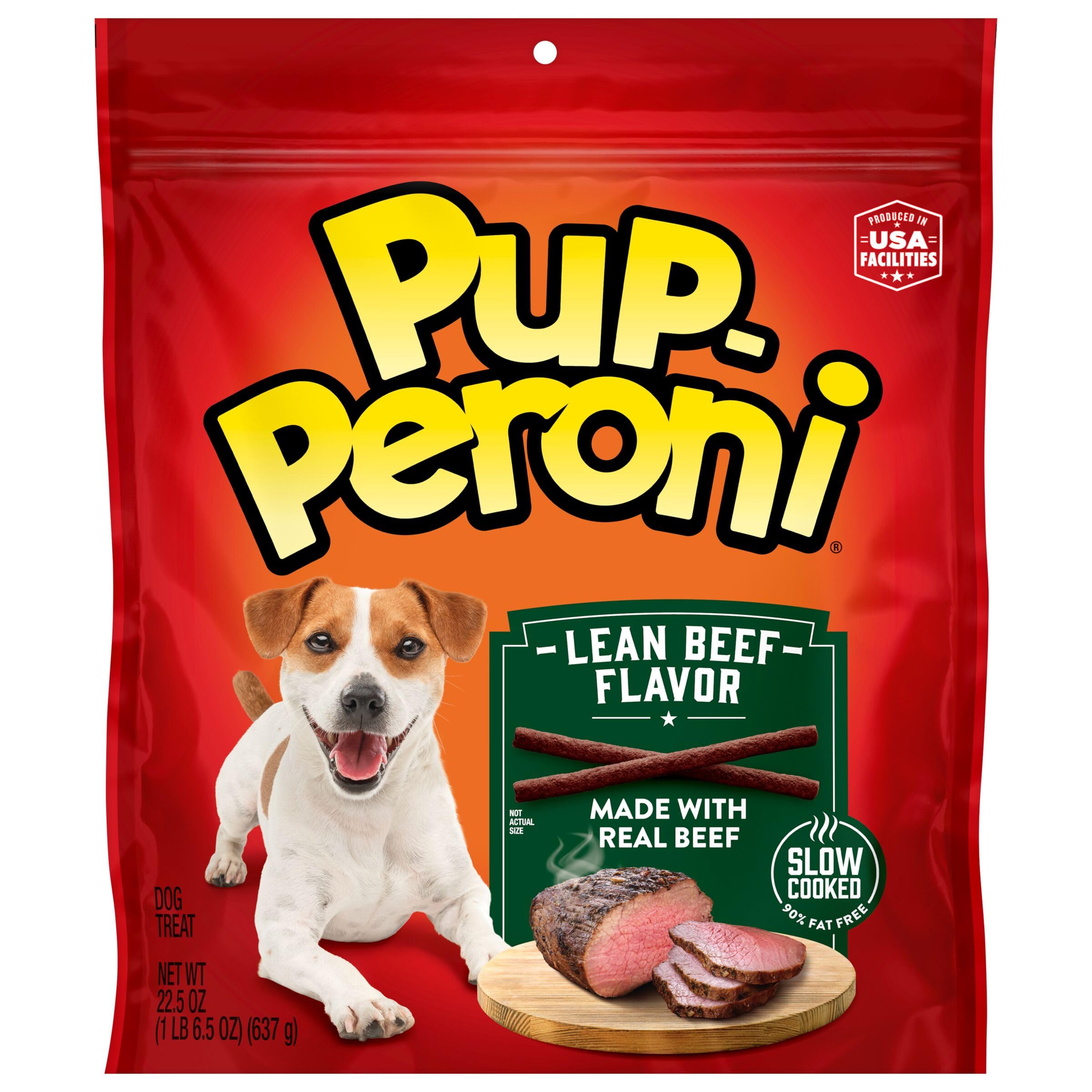 Pup-Peroni Lean Beef Flavor Dog Treats, 22.5 Oz. Bag