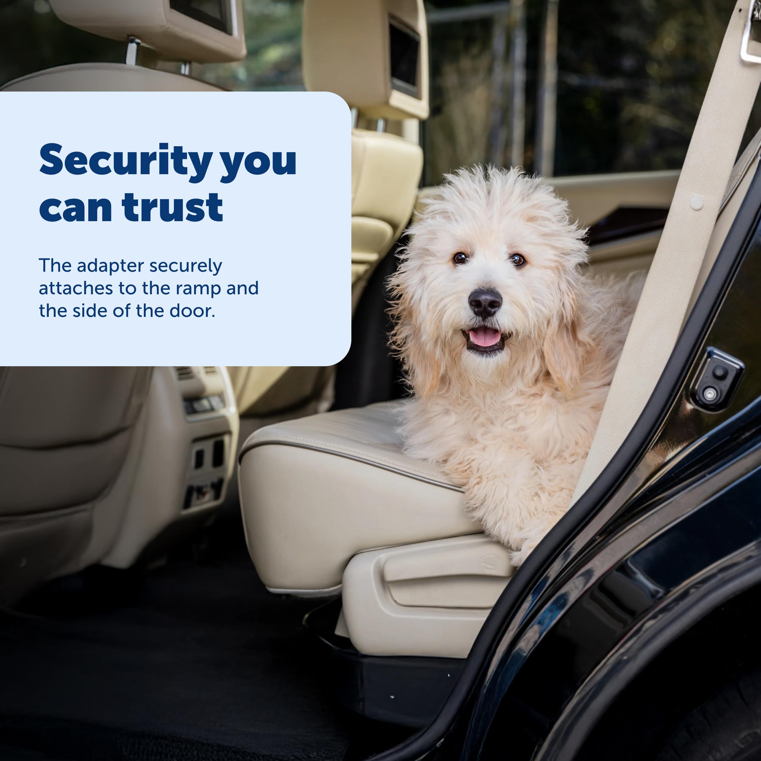 PetSafe Happy Ride Dog Rap Adaptor - Provides Side Door Access to Compatible Ramps - Easy to Install on Most Vehicles