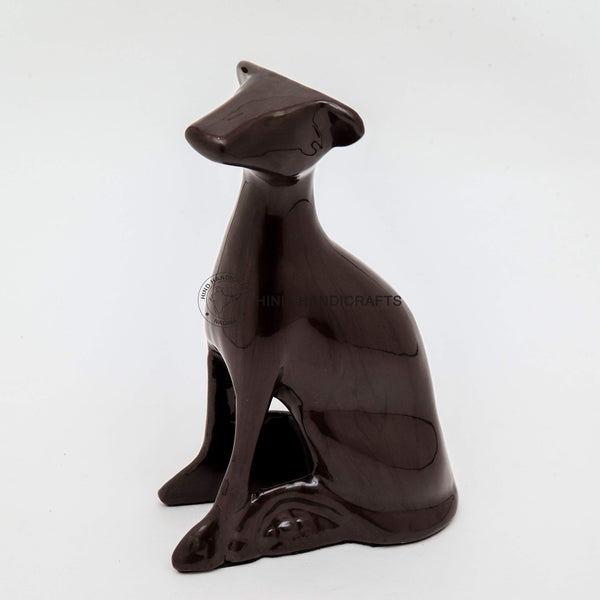 Small Aluminium Dog Keepsake Cremation Urns for Ashes - Peaceful Pet Memorial Keepsake Urn for Dogs (Brown)