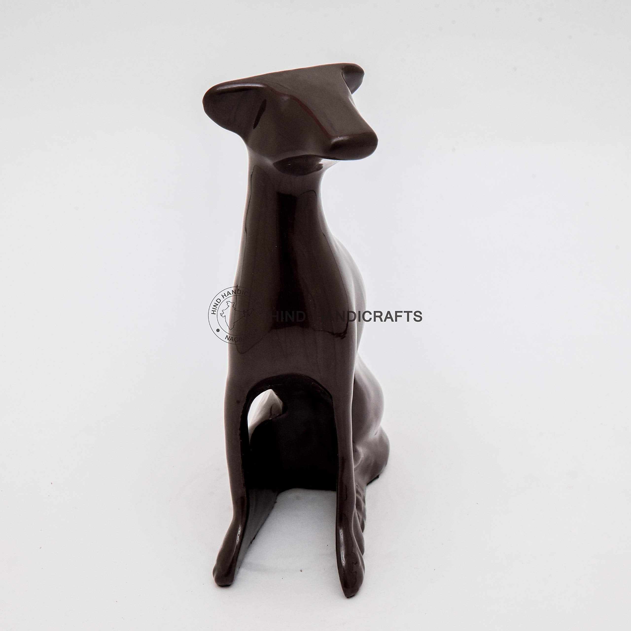 Small Aluminium Dog Keepsake Cremation Urns for Ashes - Peaceful Pet Memorial Keepsake Urn for Dogs (Brown)